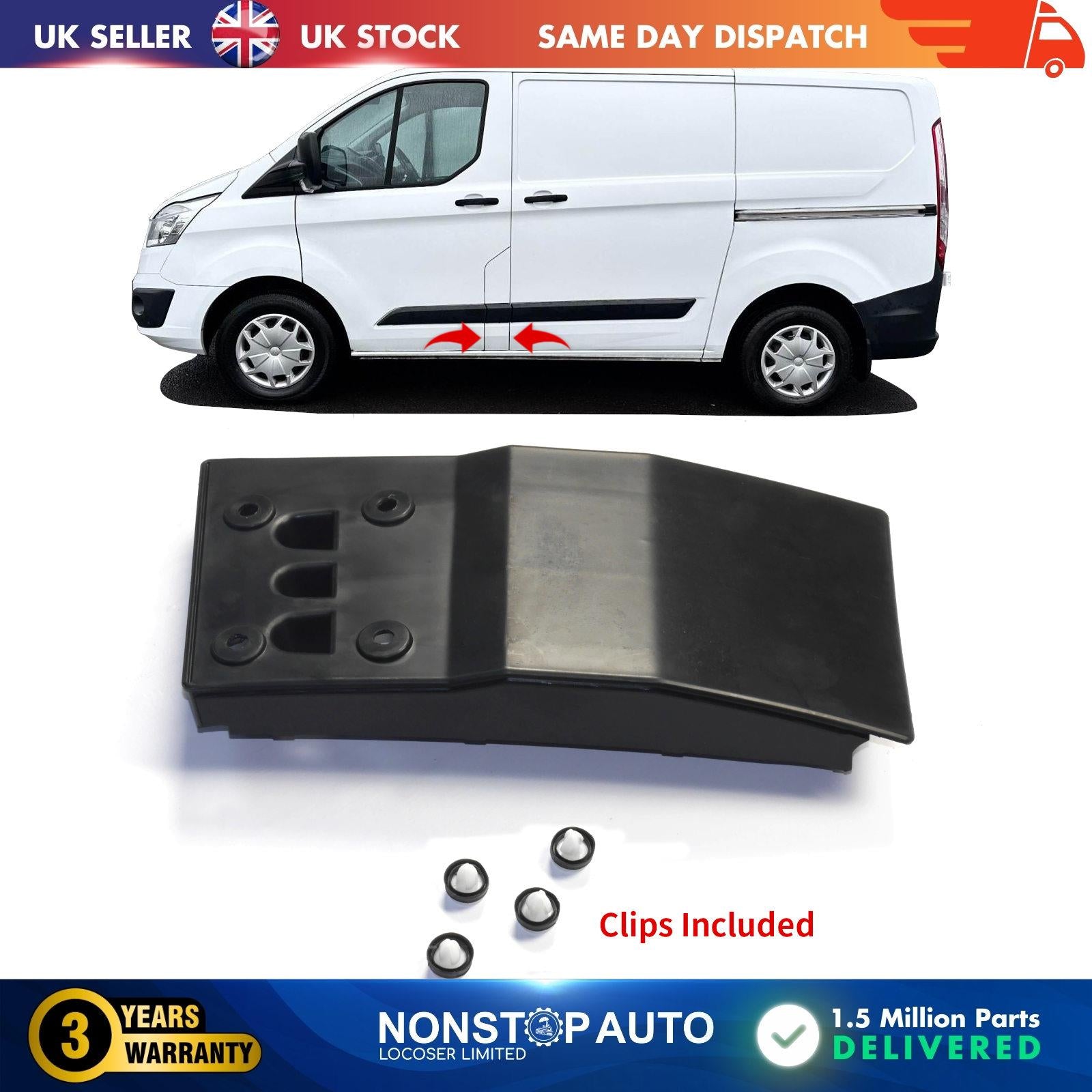 Left Side B-Pillar Trim Centre Moulding Panel For Ford Transit Tourneo Custom 2182393