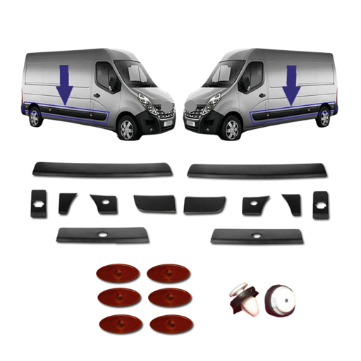 DOOR TRIM MOULDING STRIP INDICATOR LENS LEFT RIGHT FOR NISSAN NV400  768F30007R