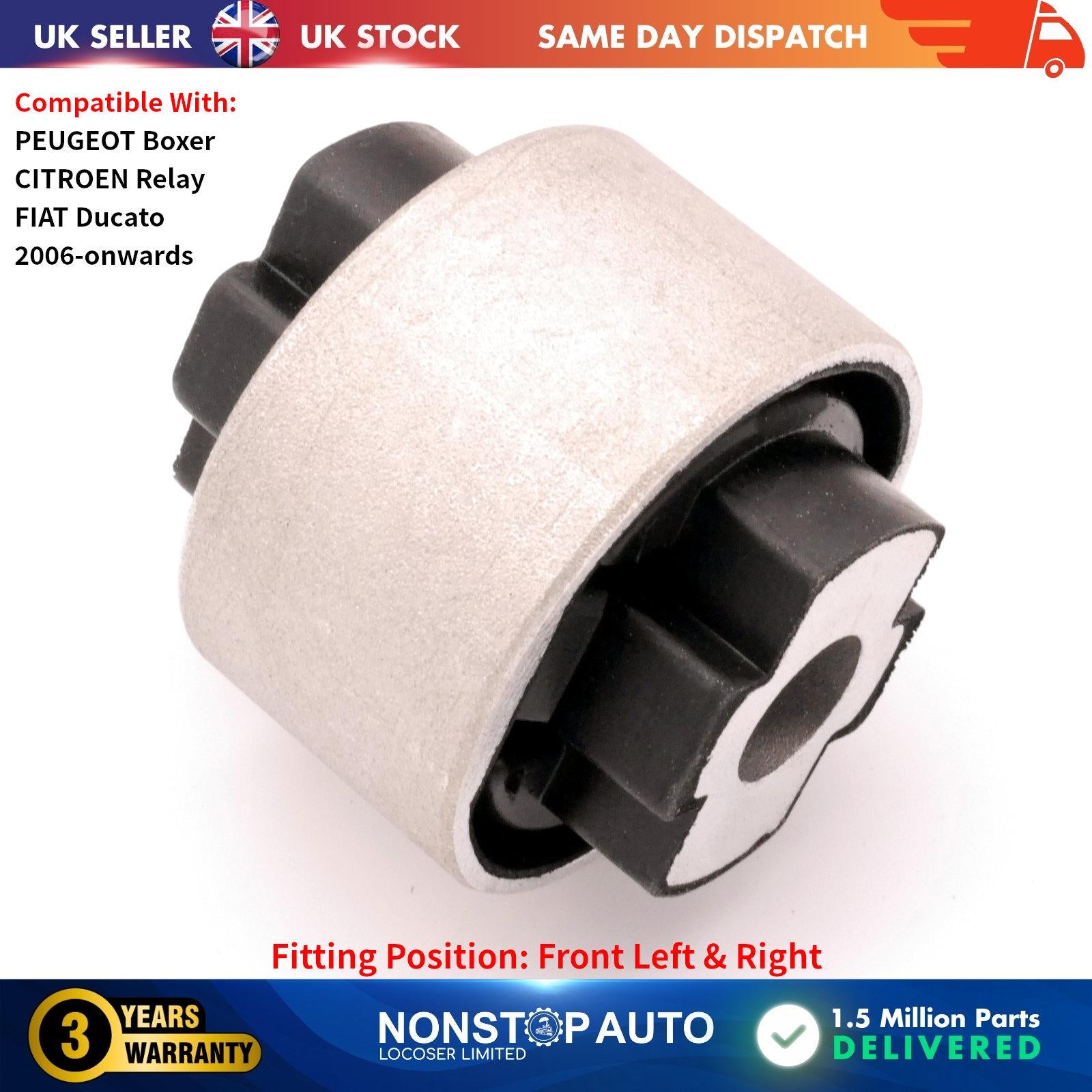 Wishbone Control Arm Bush For FIAT Ducato PEUGEOT Boxer CITROEN Relay 2006 on