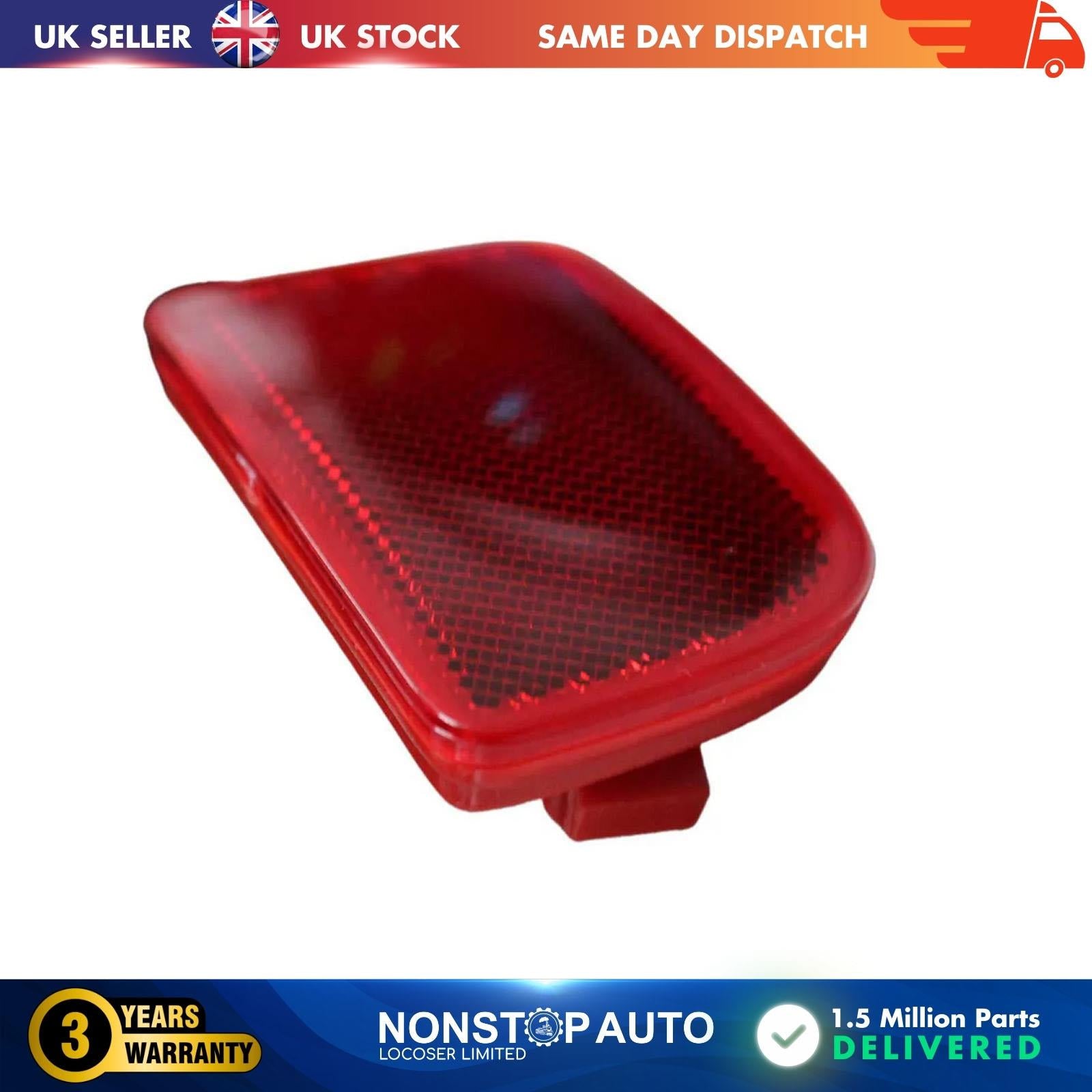 Rear bumper reflector Left Side For VAUXHALL Movano B 8200152642