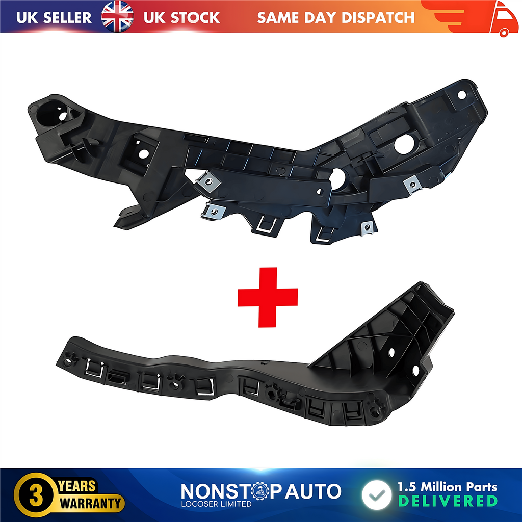 2X Front Bumper Bracket Holder Small and Large Right For CITROEN Relay FIAT Ducato PEUGEOT Boxer 2014 on
