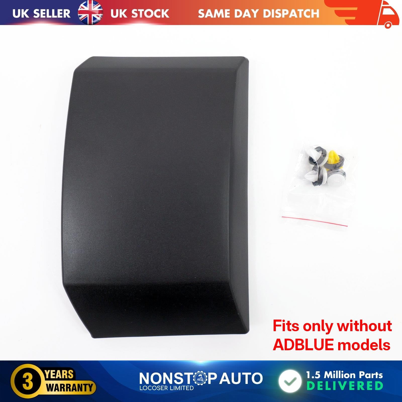 MOULDING TRIM UNDER FUEL FLAP FOR FORD TRANSIT MK8 2014-on WITHOUT ADBLUE
