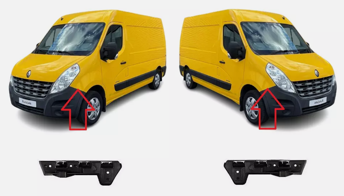 RENAULT Master Vauxhall Movano front bumper bracket holder mount / left&right