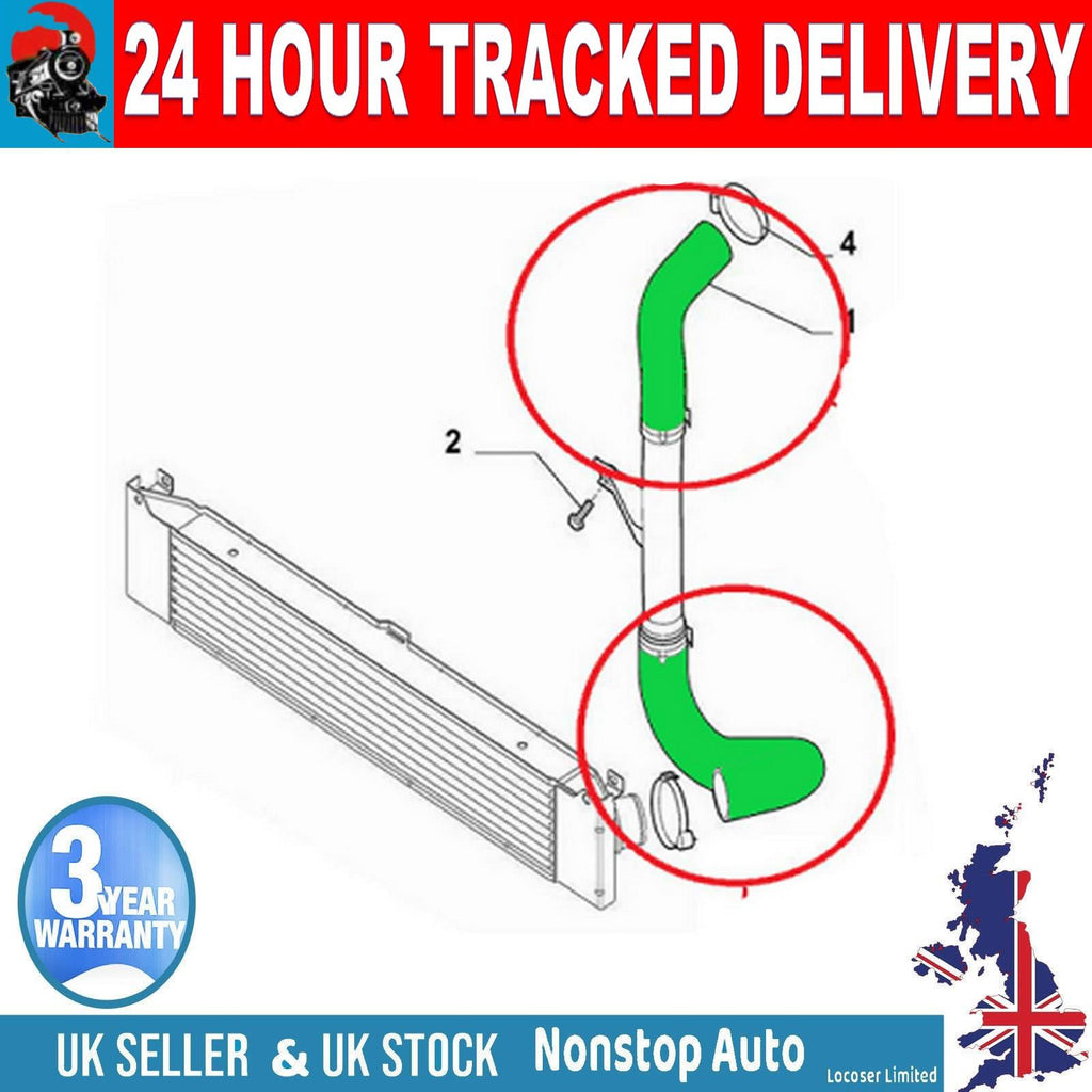 TURBO INTERCOOLER HOSE PIPE FOR FIAT DUCATO III 2.3 JTD  1366816080