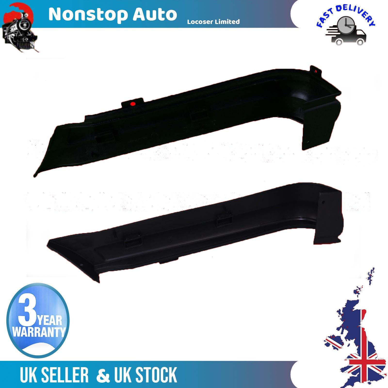 2 X FOR FORD TRANSIT MK6 MK7 rear bumper END CORNER CAPS 1C1529396 & 1C1529397