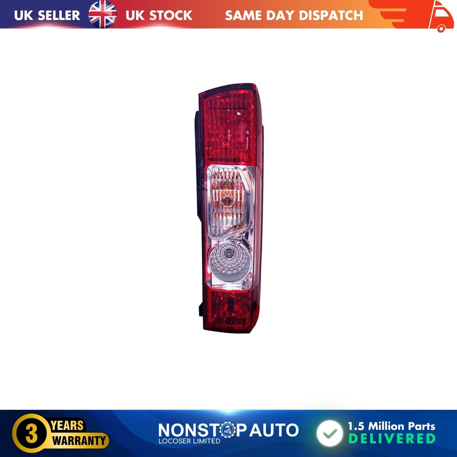 Rear Tailgate Light Lamp Right Side FITS Nissan NV400 265500023R 93197461