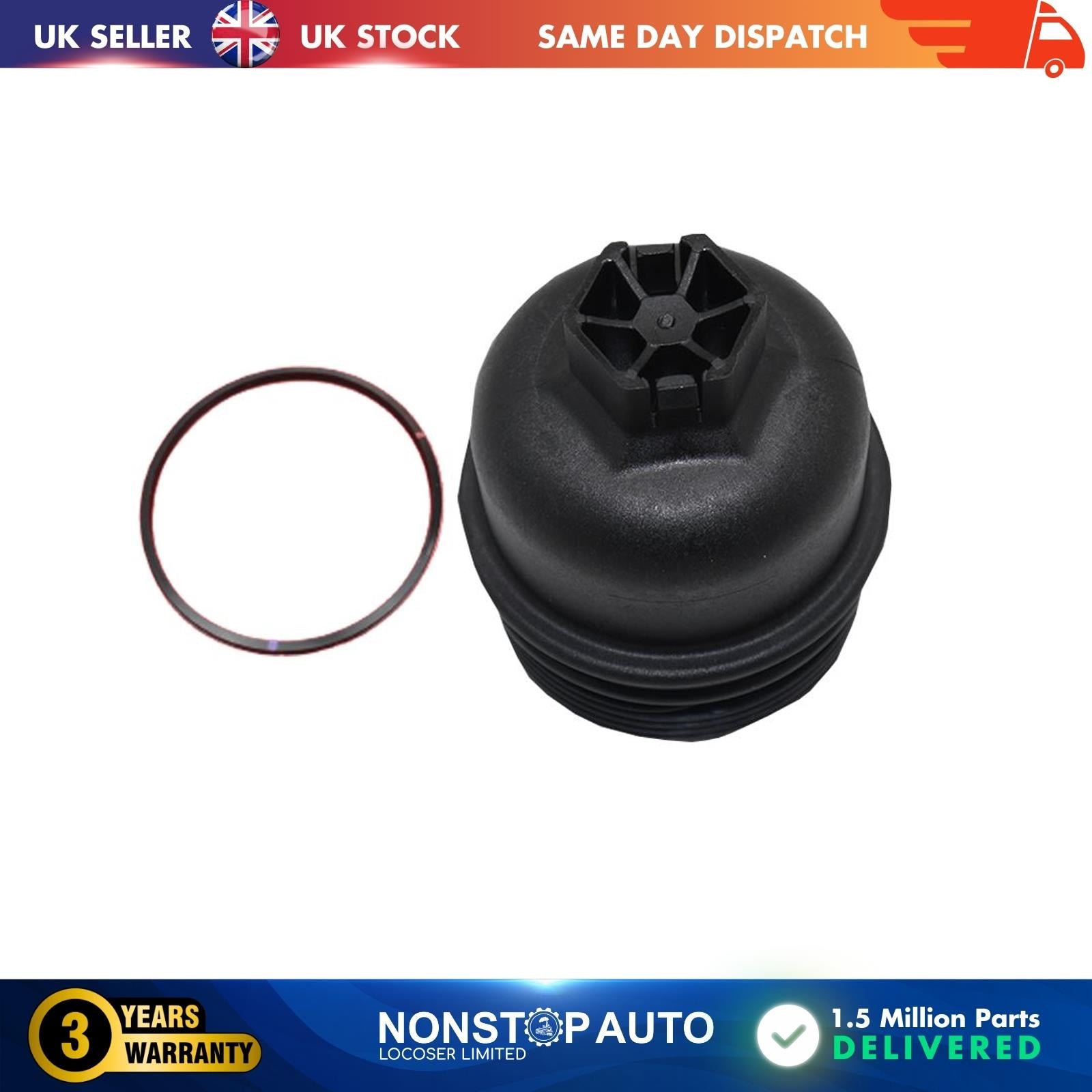 Oil Filter Housing Cap Cover  For FIAT Talento NISSAN NV300 OPEL Movano B Vivaro B RENAULT Espace IV Grand Scenic III Kadjar Koleos II Master III Megane III IV Scenic III IV Talisman Trafic II III 93168069