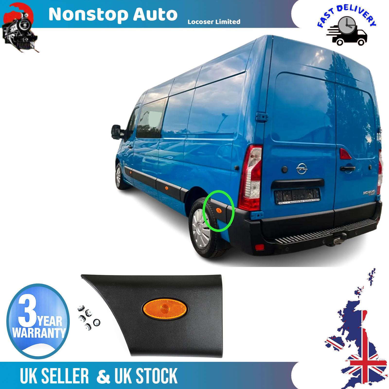 Side Moulding Strip Panel With Lamp Rear Left For VAUXHALL Movano B 768F20007R