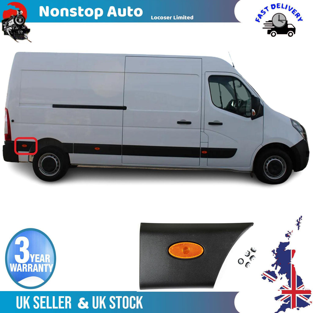 Side Moulding Strip Panel With Lamp Rear Right For VAUXHALL Movano B 768F30007R