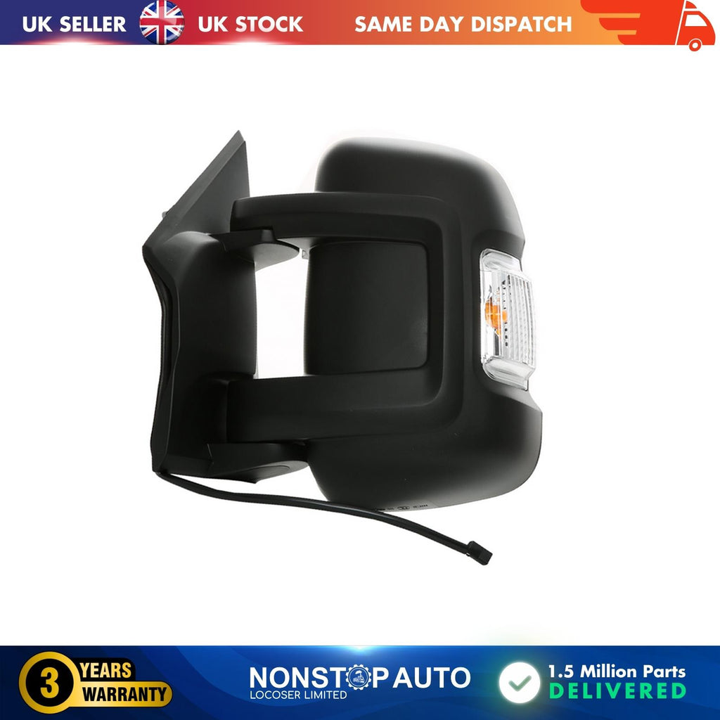 WING MIRROR ELECTRIC HEATED SHORT ARM LEFT FULL DOOR FOR CITROEN JUMPER II FIAT DUCATO PEUGEOT BOXER 735424423