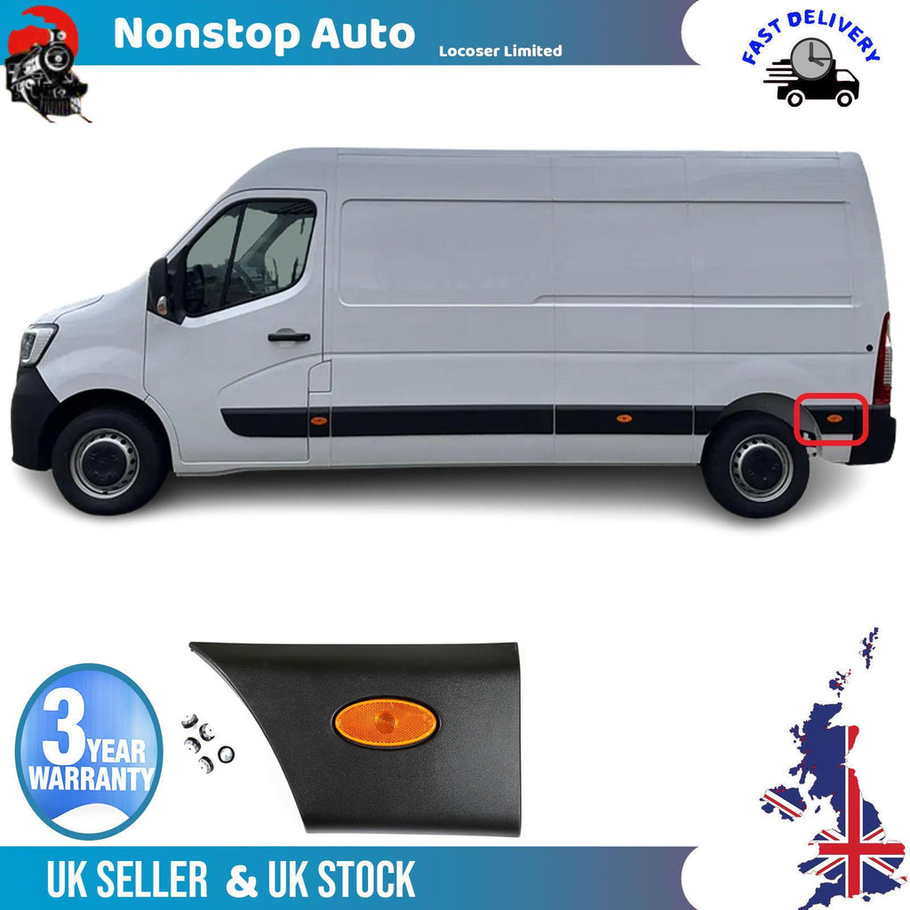 Side Moulding Strip Panel With Lamp Rear Left For RENAULT Master III 768F20007R