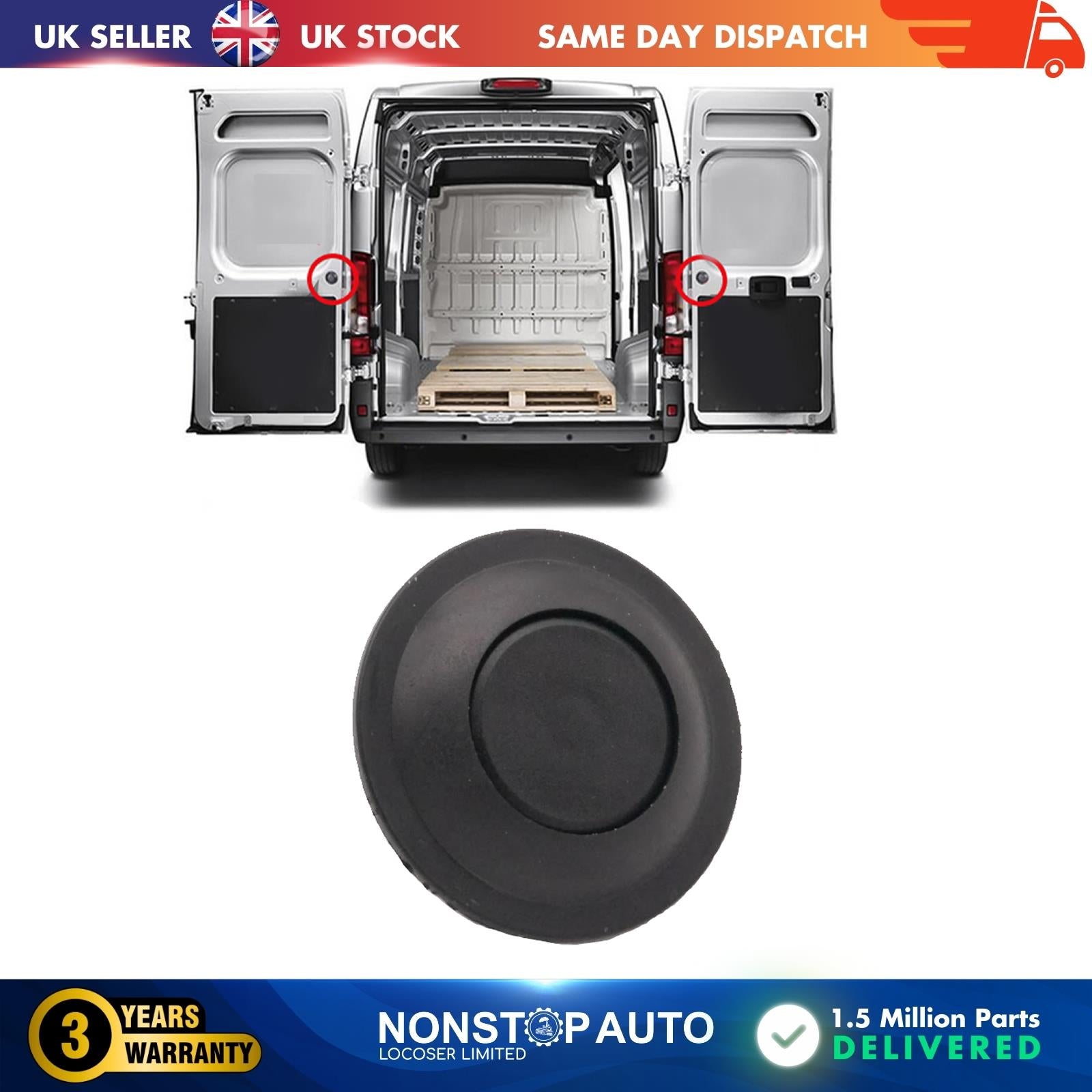 1 pc REAR INNER DOOR RELEASE BUTTON FOR CITROEN JUMPER II FIAT  DUCATO PEUGEOT BOXER 872830