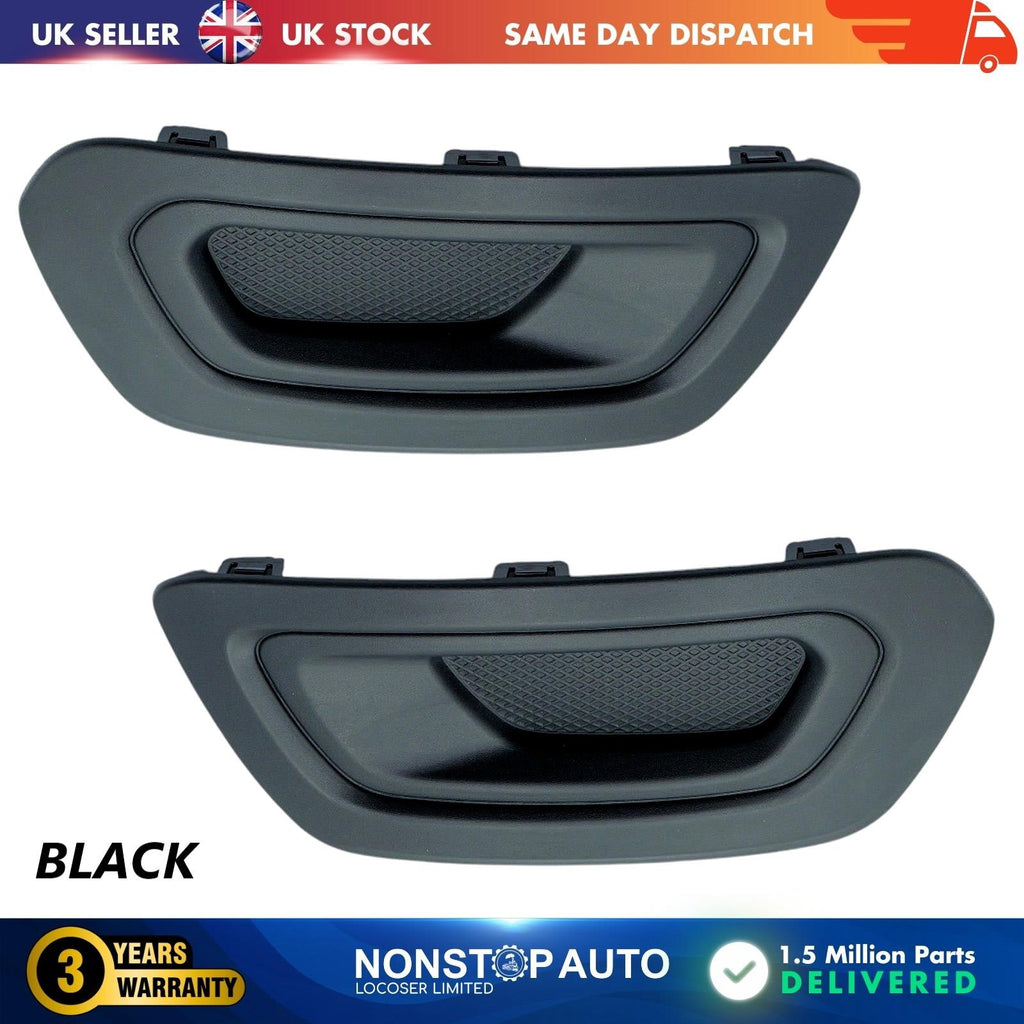 2X Fog Light Grille No Fog Hole Left and Right For FORD Transit V363 MK8 2019-2025
