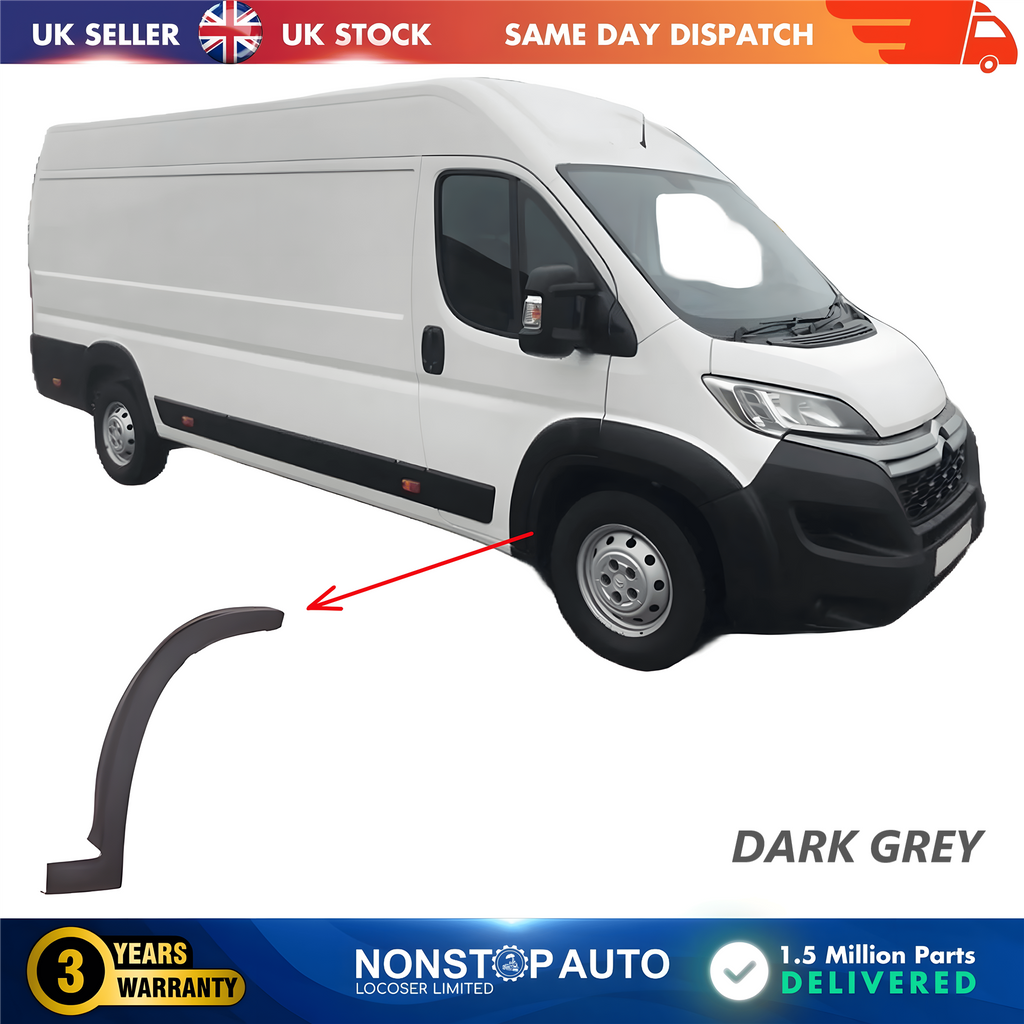 Wheel Arch Trim Moulding Front Right For CITROEN Relay PEUGEOT Boxer FIAT Ducato 2006 on 8545HE