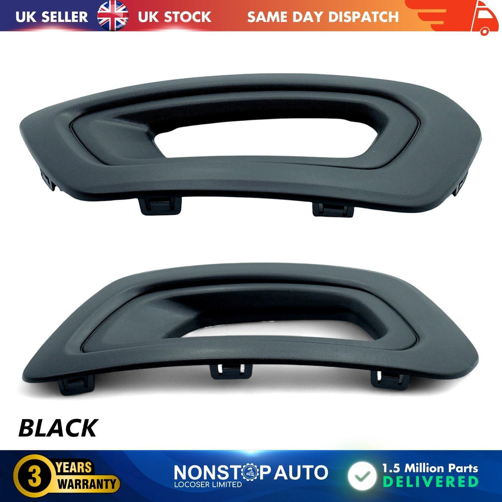 2X Fog Light Grille with Fog Hole Left and Right For FORD Transit V363 MK8 2019-2025