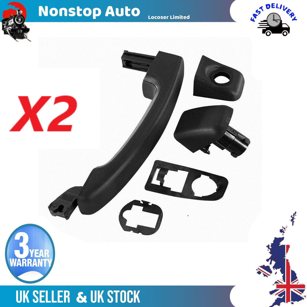 2 X SLIDING OUTER DOOR HANDLE FRONT REAR SIDE FITS RENAULT Master MK3 VAUXHALL Movano NISSAN NV400 806075963R