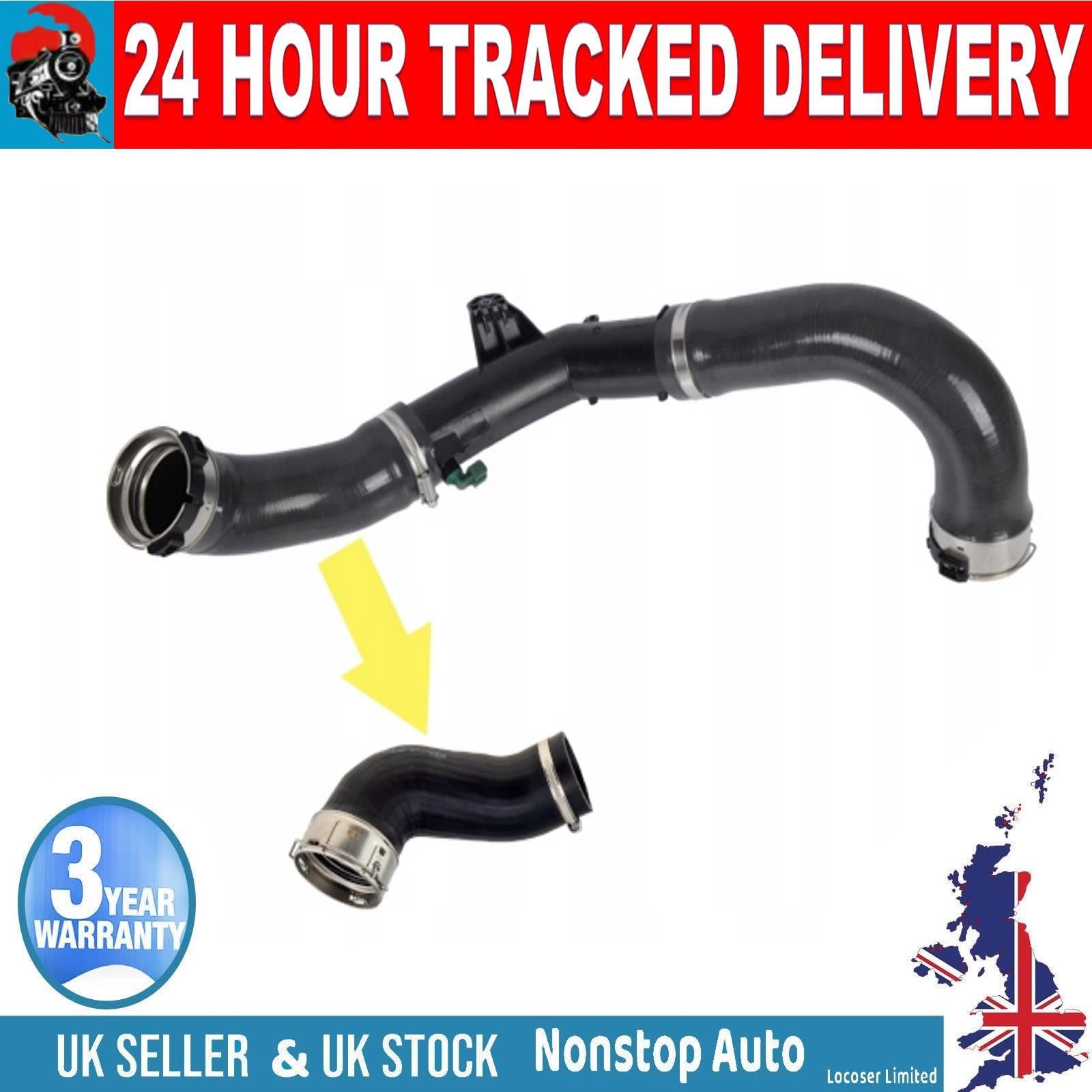TURBO INTERCOOLER HOSE PIPE  SMALL  FOR NISSAN NV400 dCi  OPEL VAUXHALL MOVANO B 2.3 CDTI RENAULT MASTER 2.3 dCi 1124095