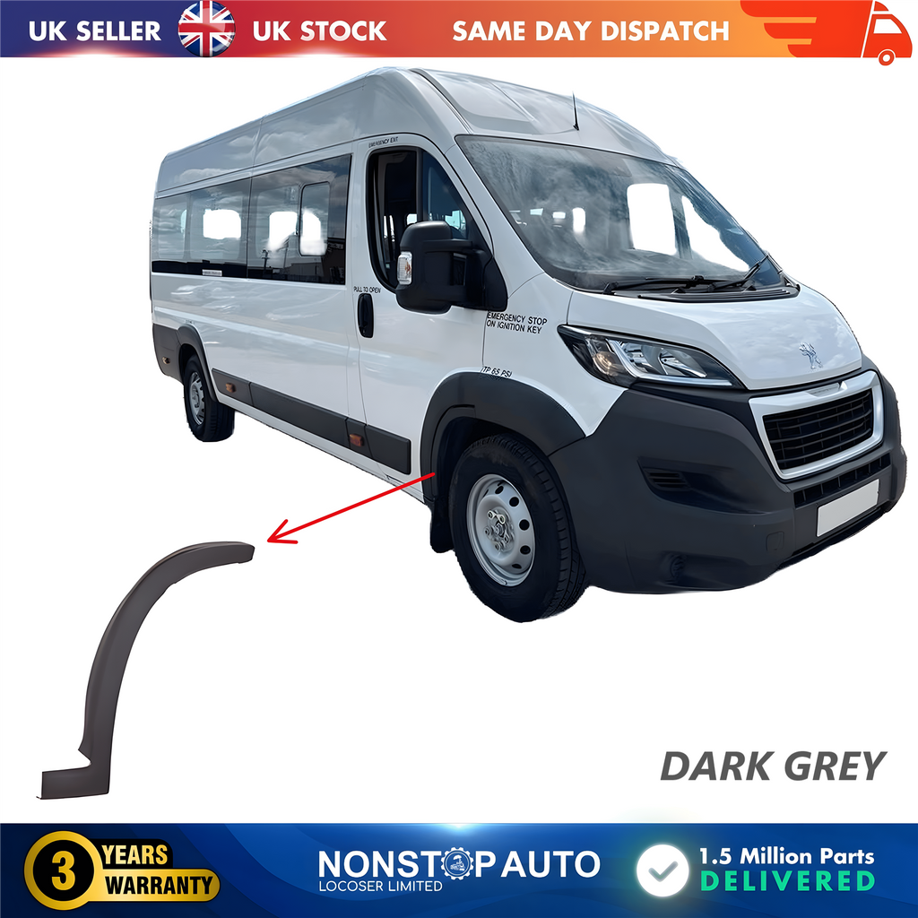 Wheel Arch Trim Moulding Front Right For CITROEN Relay PEUGEOT Boxer FIAT Ducato 2006 on 8545HE