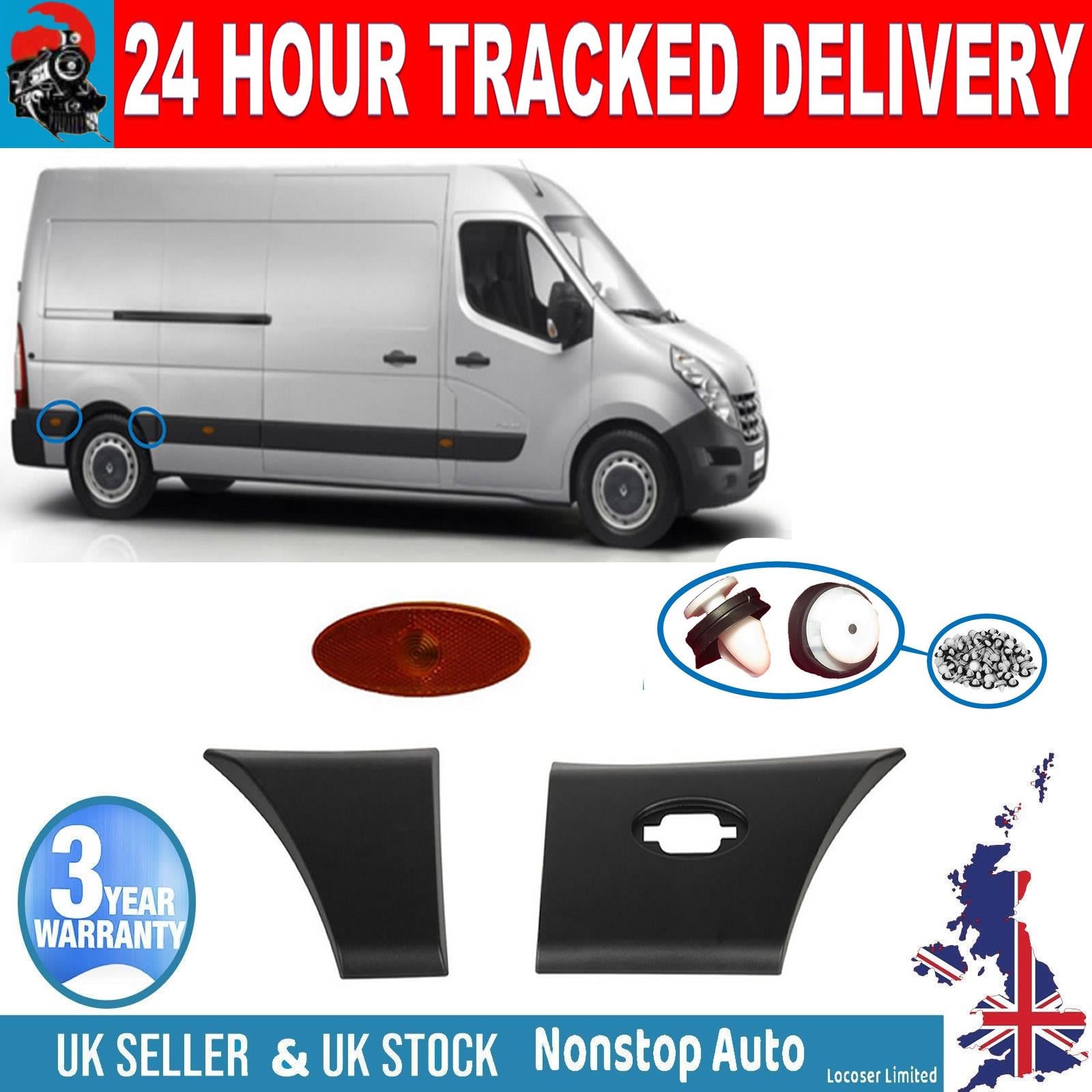 DOOR MOULDING STRIP PANEL INDICATOR REAR RIGHT SIDE FITS NISSAN NV400