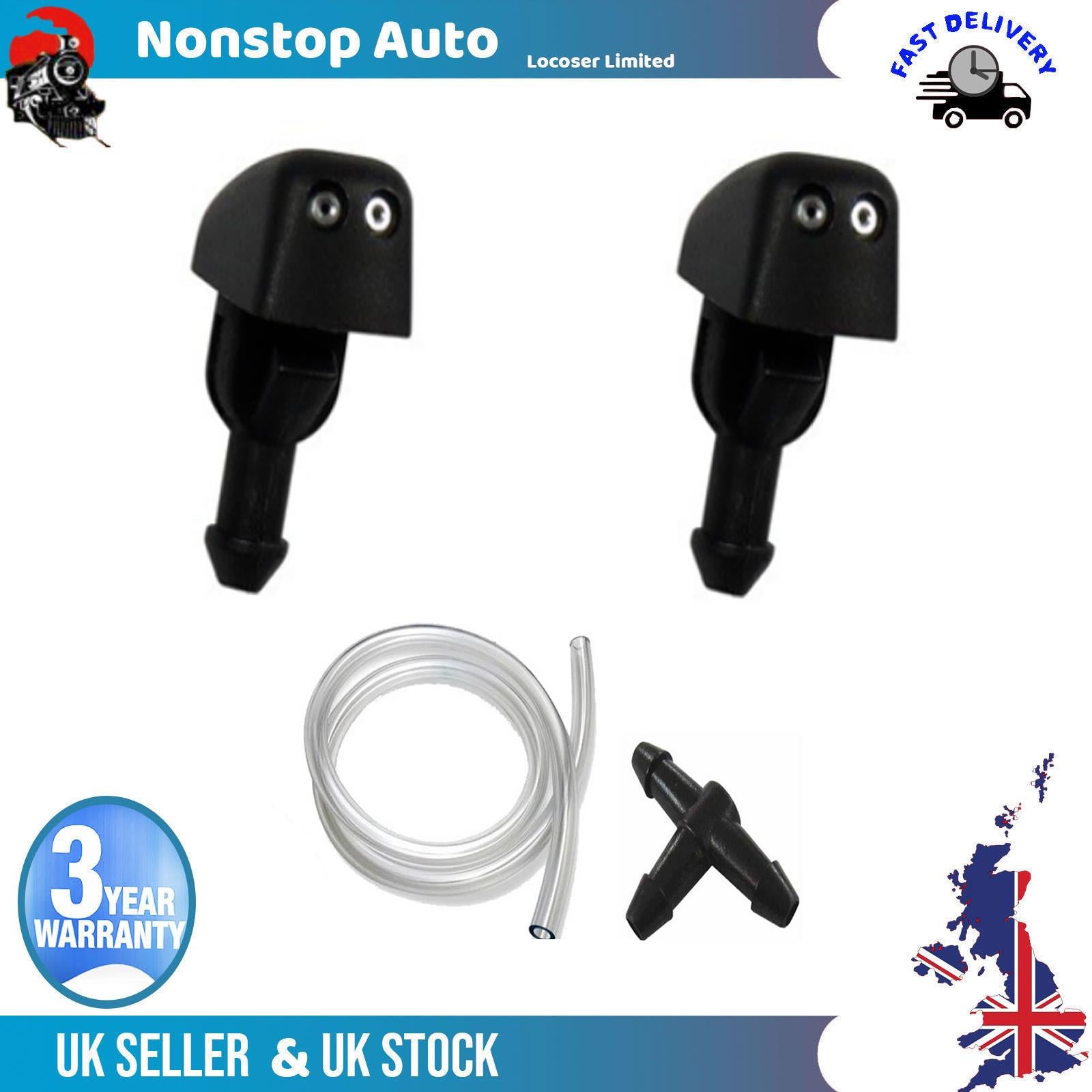 SET Front Windscreen Washer Nozzle Water Spray Jet For  FORD Transit  YC1517666AA, 4132664