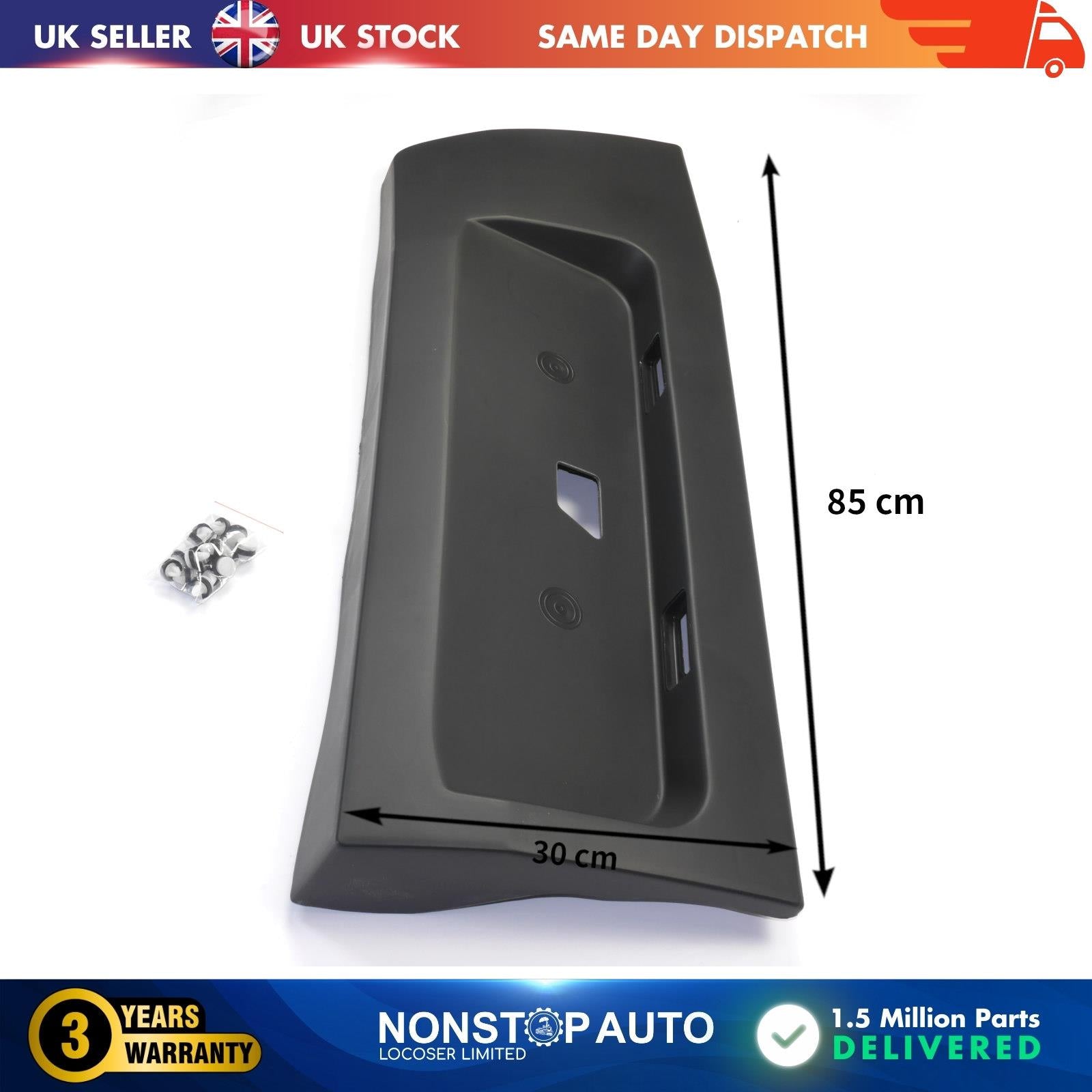 Rear Left Door Number Plate Surround Panel Trim For Ford Transit MK8 2014-on