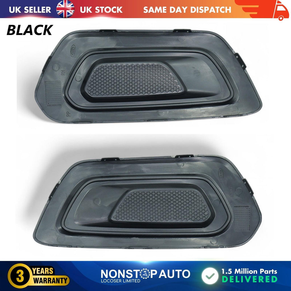 2X Fog Light Grille No Fog Hole Left and Right For FORD Transit V363 MK8 2019-2025