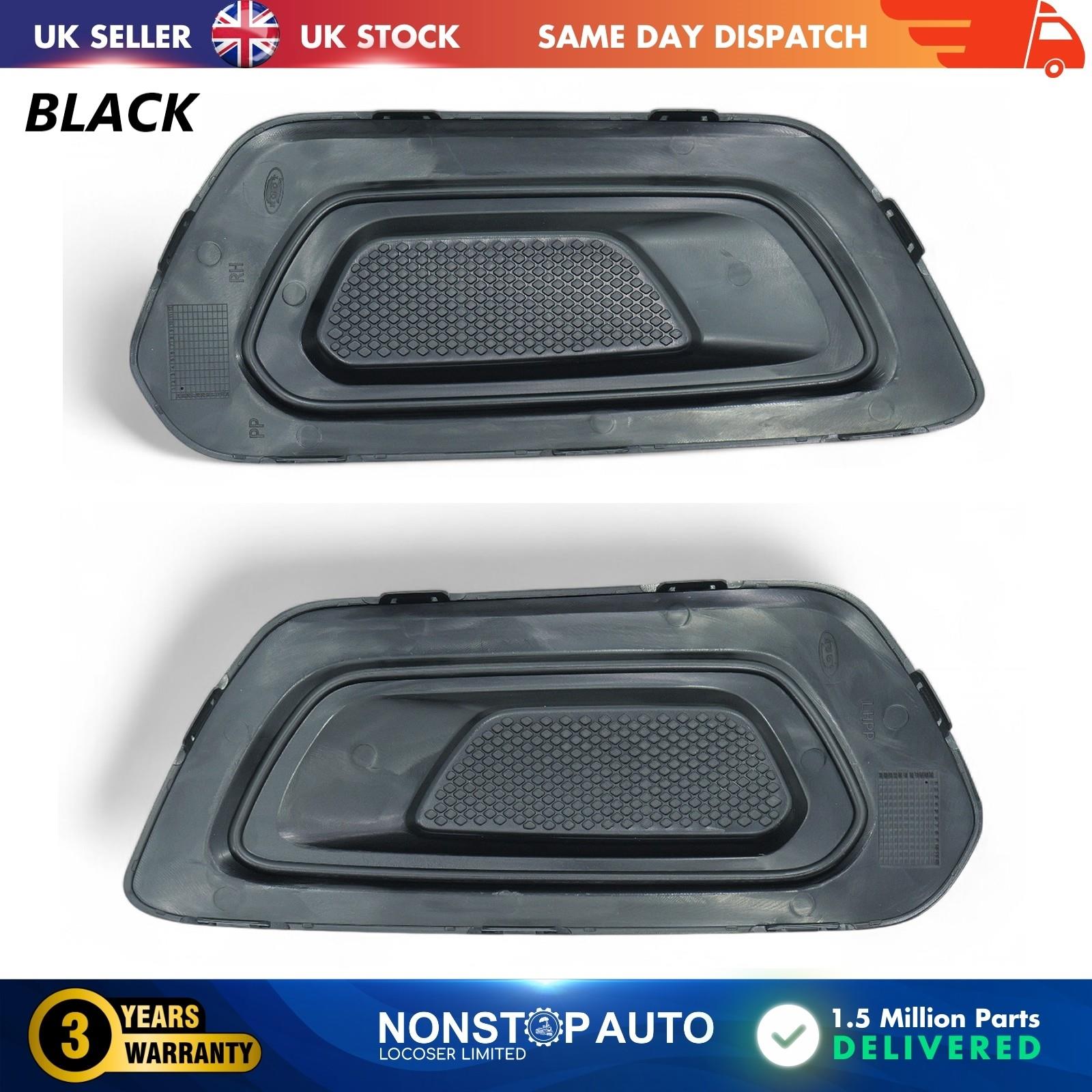2X Fog Light Grille No Fog Hole Left and Right For FORD Transit V363 MK8 2019-2025