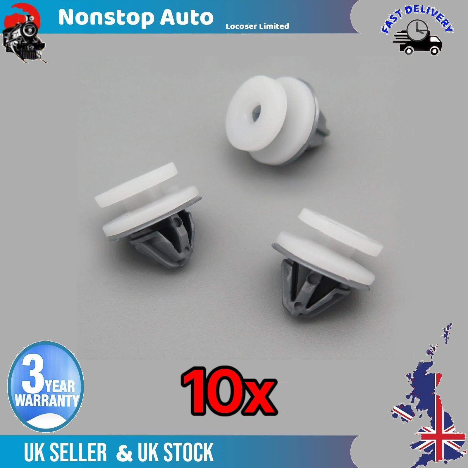 10X DOOR INTERIOR TRIM PANEL RETAINER CLIPS For CITROEN C4 Picasso RENAULT Clio II Clio Sembol Grand Scenic Master Megane Scenic I II Sembol II Twingo  7703077430