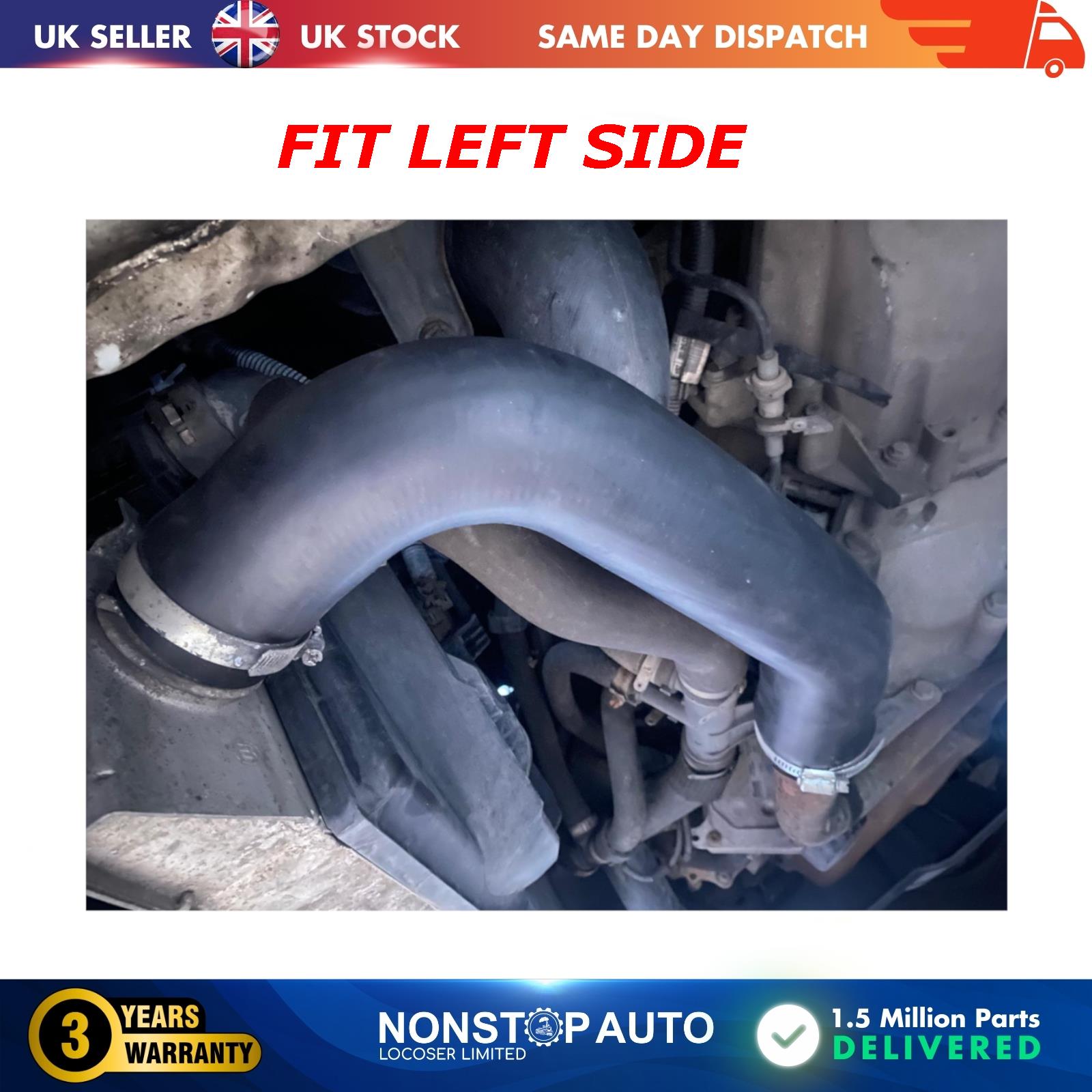 TURBO INTERCOOLER HOSE PIPE FOR FIAT DUCATO III 2.2 JTD. 110-120 HP PEUGEOT BOXER III 2.2 JTD. 110-120 HP CITROEN JUMPER III 2.2 JTD. 110-120 H 1355582080