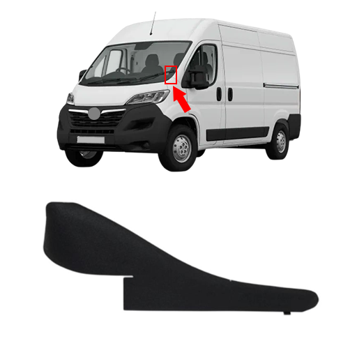 Windscreen Grille Left Side for  NISSAN NV400 - 668110012R