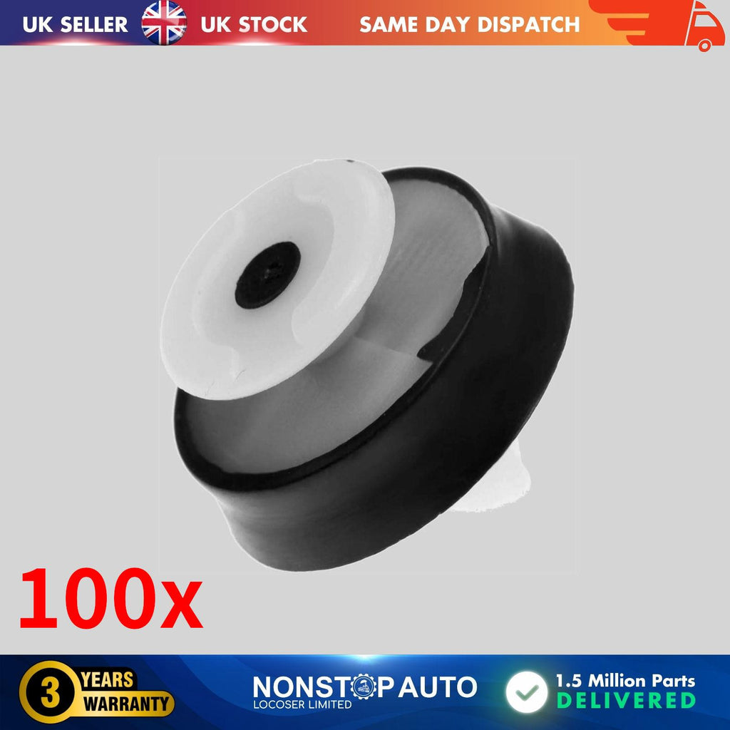 100X Door Moulding Panel Trim Clips For  RENAULT Master Vauxhall Movano Nissan NV400 7703077469