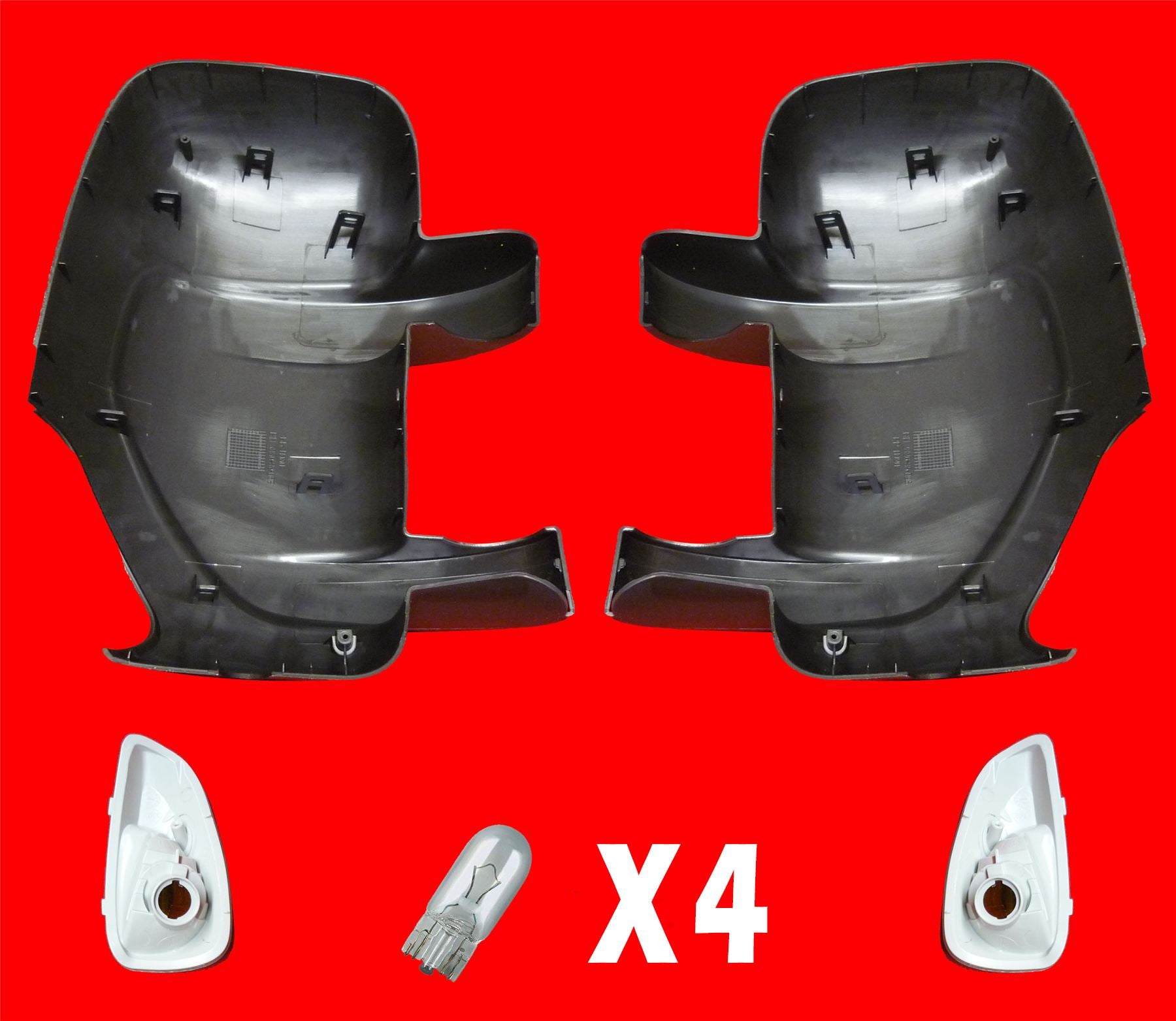 RENAULT Master Vauxhall Opel Movano wing mirror cover cap & side indicator / left&right