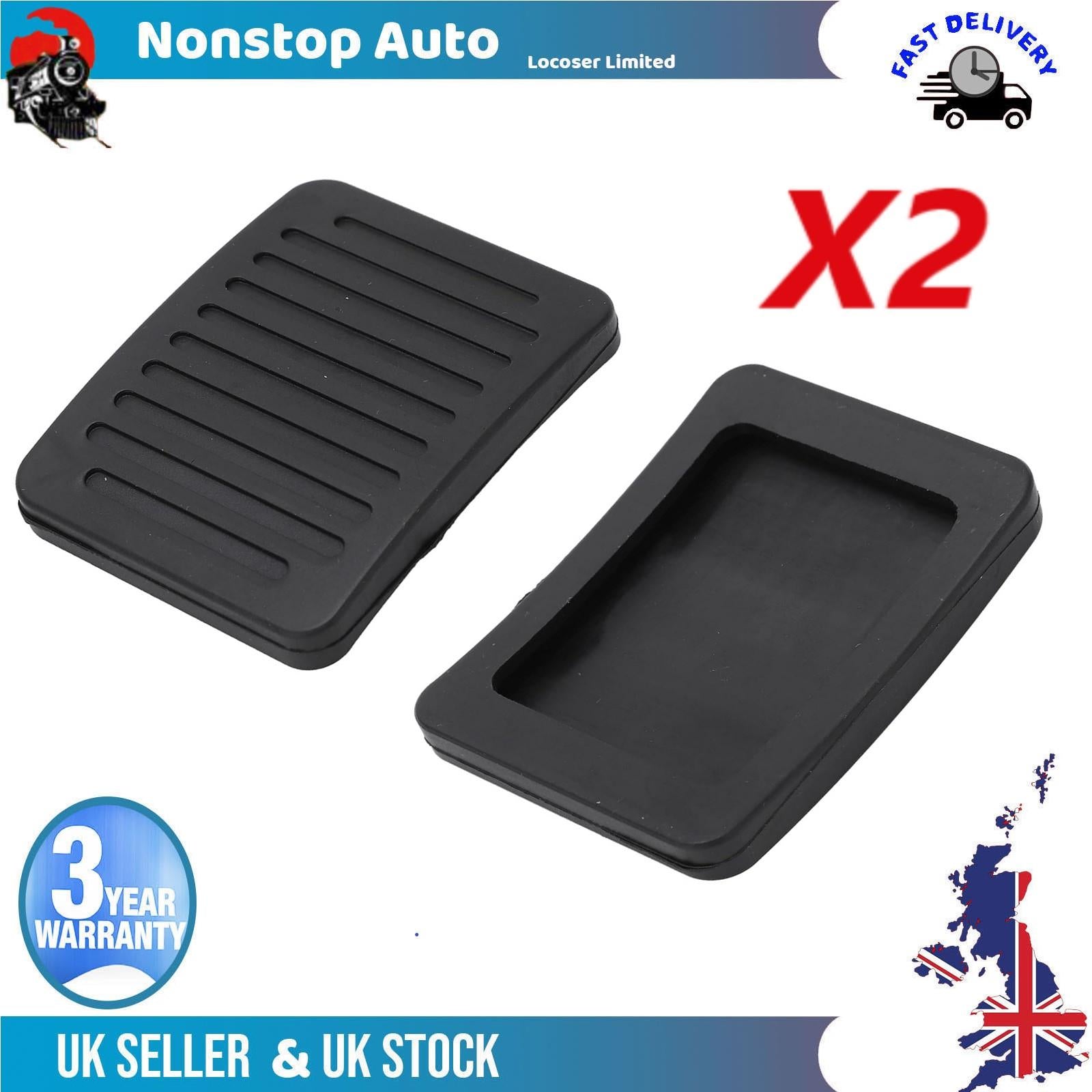 2X CLUTCH BRAKE PEDAL RUBBER PAD Fits CITROEN Jumper FIAT Ducato PEUGEOT Boxer 450432 71747697