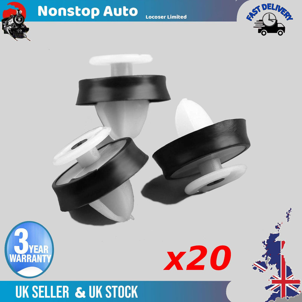 20X Door Moulding Panel Trim Clips For  RENAULT Master Vauxhall Movano Nissan NV400 7703077469
