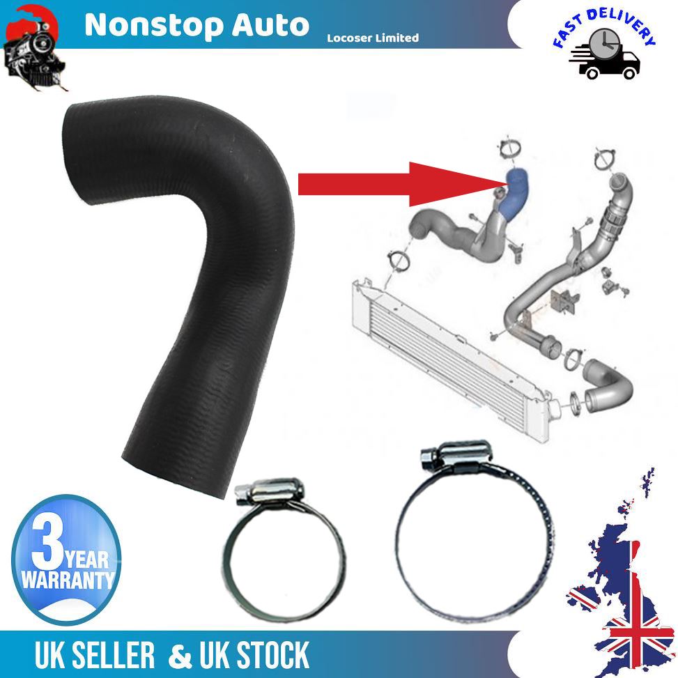 Turbo Intercooler Hose Pipe Fits CITROEN JUMPER III PEUGEOT BOXER III FIAT DUCATO III 2.2 HDI 2.2 JTD 1371842080 1366747080 1609011780