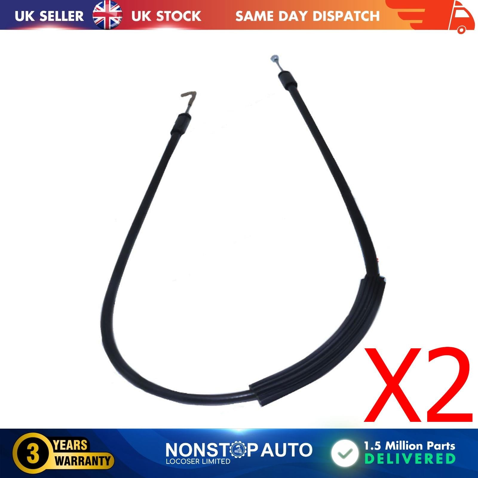 Tailgate Lock Handle Release Latch Bowden Cable Fits RENAULT Master NISSAN Nv400 VAUXHALL Movano B 906123257R