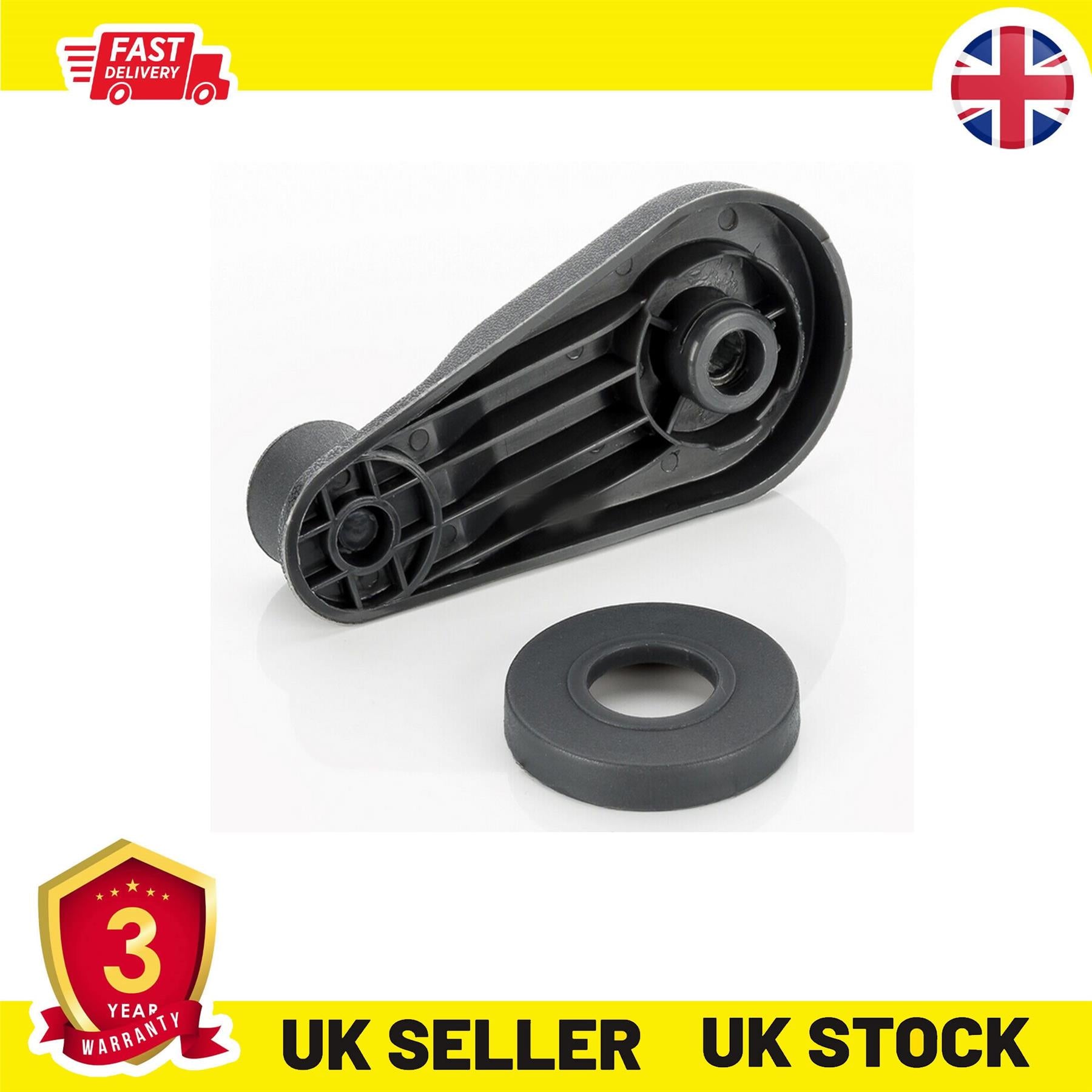 Window Winder Handle Hand Crank Handle Black For FIAT Ducato 127 Regata Ritmo Talento 182616680