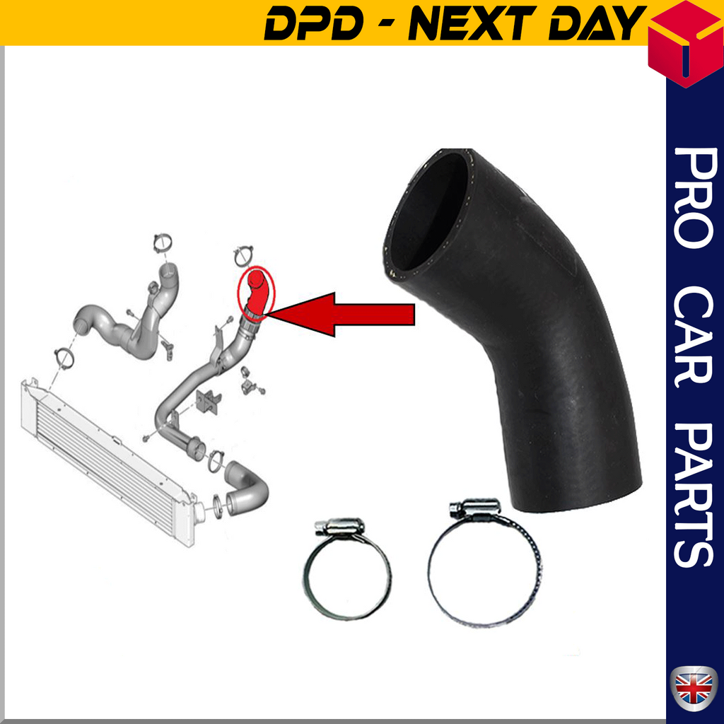 TURBO INTERCOOLER HOSE PIPE FOR CITROEN JUMPER II  2.2 HDi  PEUGEOT BOXER 2.2 HDi  FIAT DUCATO III 2.2 JTD  1366746080