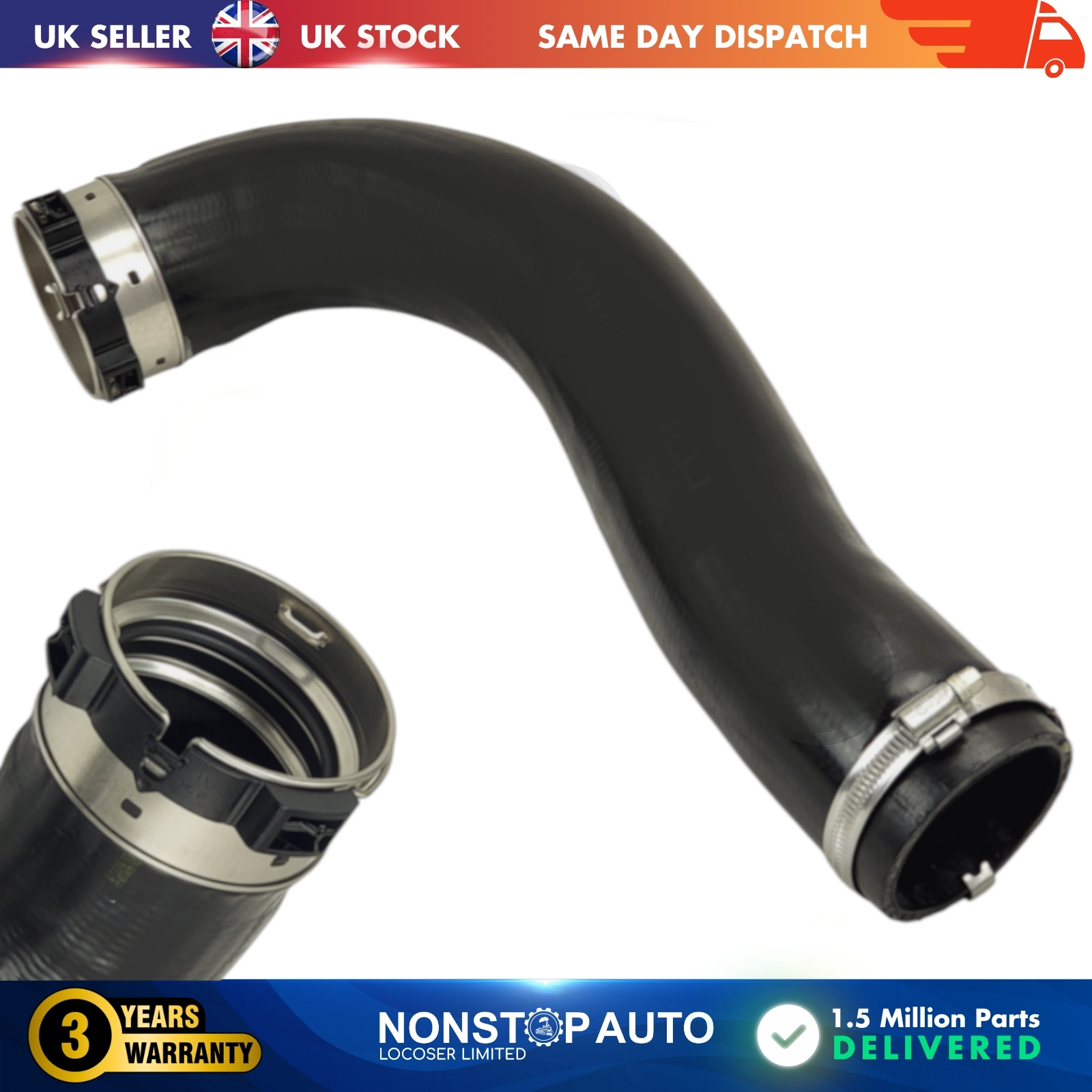 TURBO INTERCOOLER TURBO HOSE PIPE FOR VAUXHALL MOVANO B NISSAN NV 400 RENAULT MASTER III 8200730576
