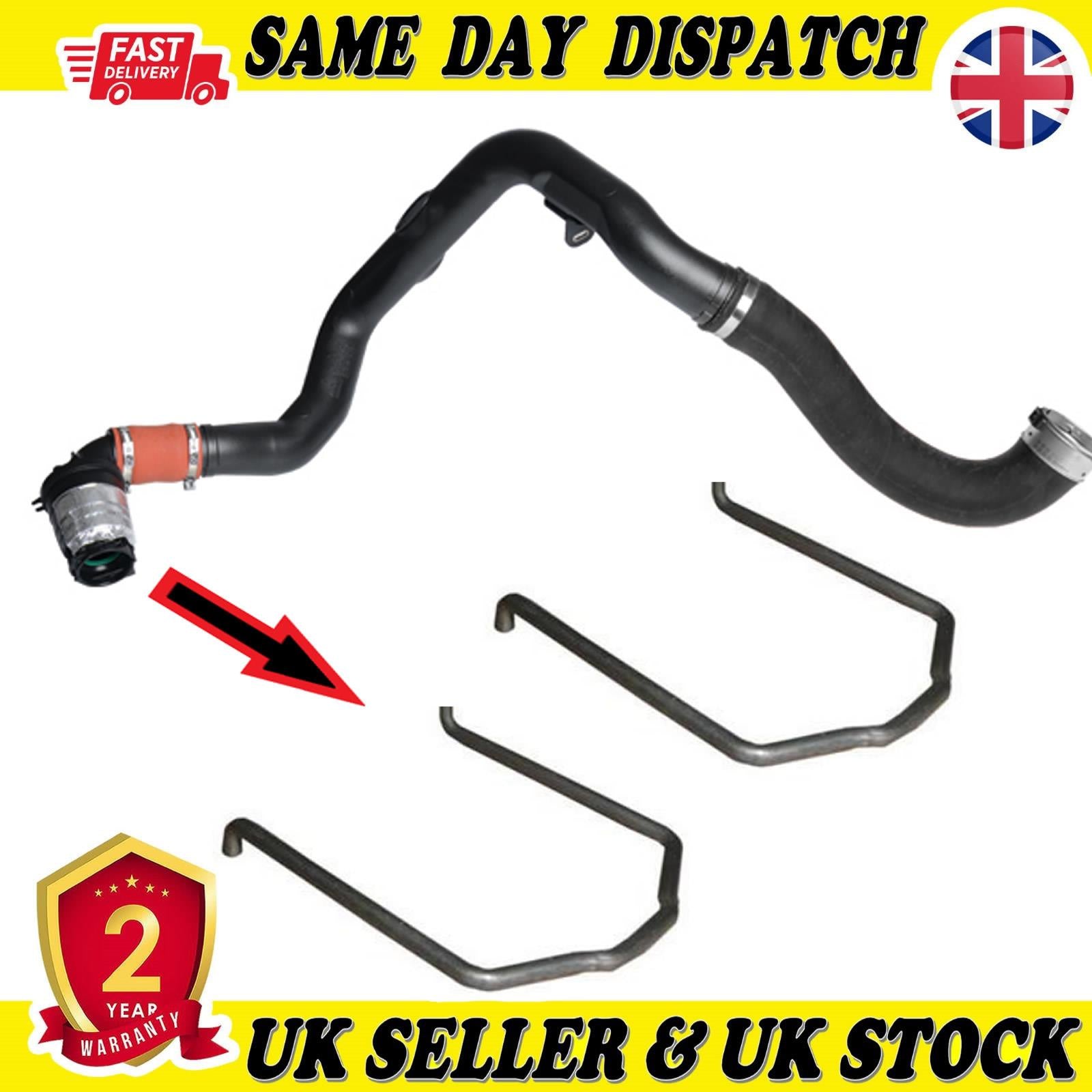 2X TURBO AIR HOSE RETAINING SAFETY CLIPS FOR VAUXHALL MOVANO B  NISSAN NV 400 RENAULT  MASTER III  7701071287