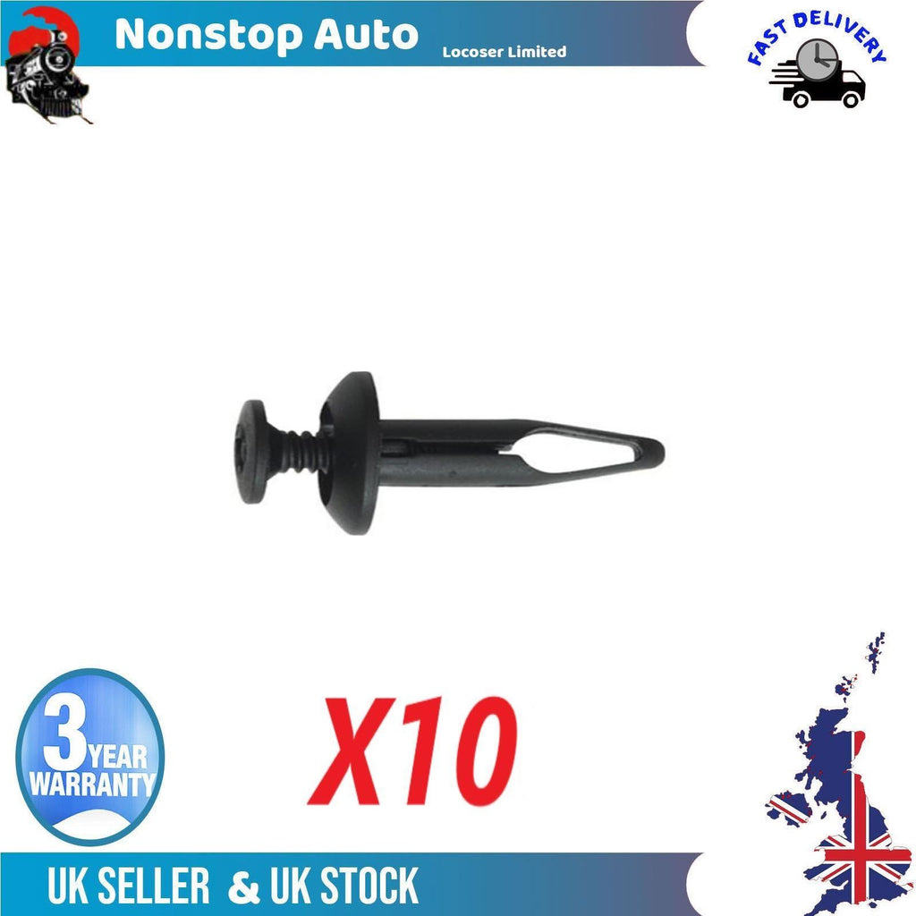 10X Bumper Radiator Grill Cover Trim Panel Retainer Fastener For FORD  B-Max C-Max Fiesta VI VII Focus II III Ka III Transit SEAT Ibiza IV Leon VW Touareg W703915 S300
