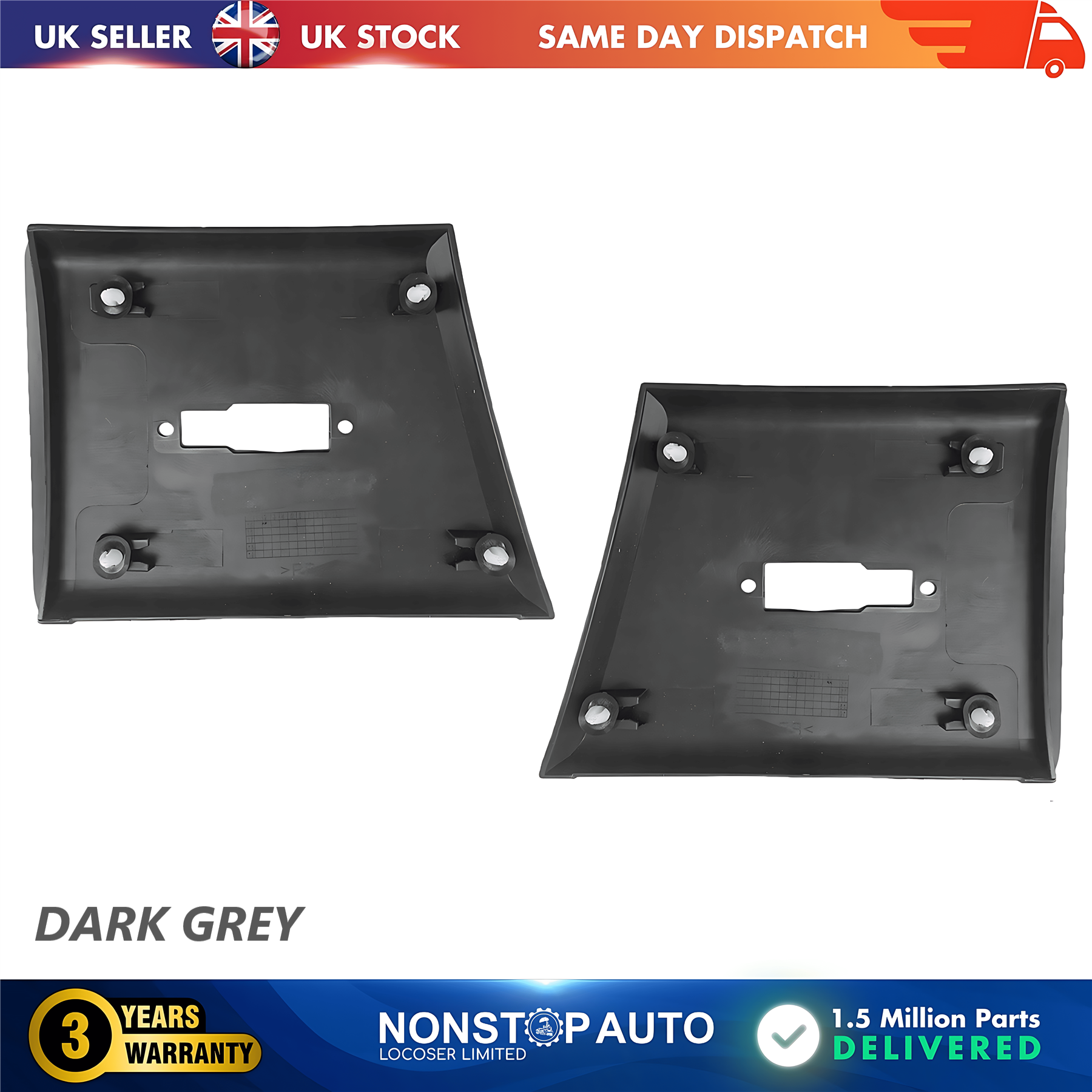 2X Moulding Trim Panel Left and Right For CITROEN Relay PEUGEOT Boxer FIAT Ducato 2006 on