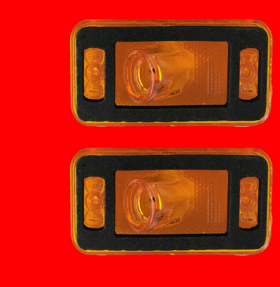 2 X SIDE INDICATOR REPATER LENS LIGHT AMBER FIAT  DUCATO PEUGEOT BOXER CITROEN RELAY (2006-2016) IVECO  DAILY (1999-2016) 6303.A1