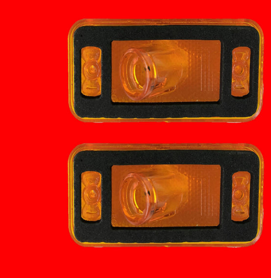 2 X SIDE INDICATOR REPATER LENS LIGHT AMBER FIAT  DUCATO PEUGEOT BOXER CITROEN RELAY (2006-2016) IVECO  DAILY (1999-2016) 6303.A1