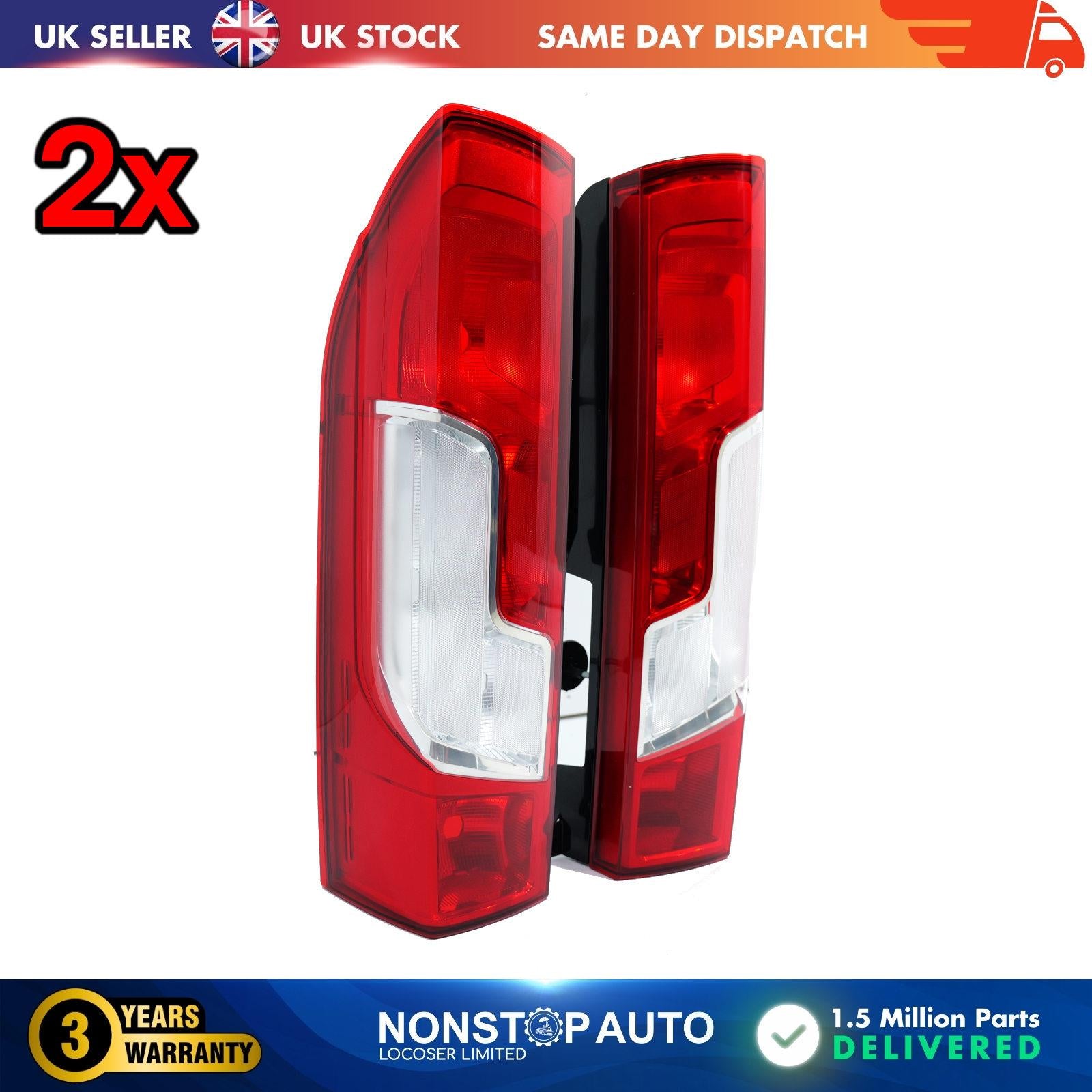 Tail Light Lamp Rear Left & Right For CITROEN Relay / Jumper FIAT Ducato PEUGEOT Boxer VAUXHALL / OPEL Movano C 1380672080