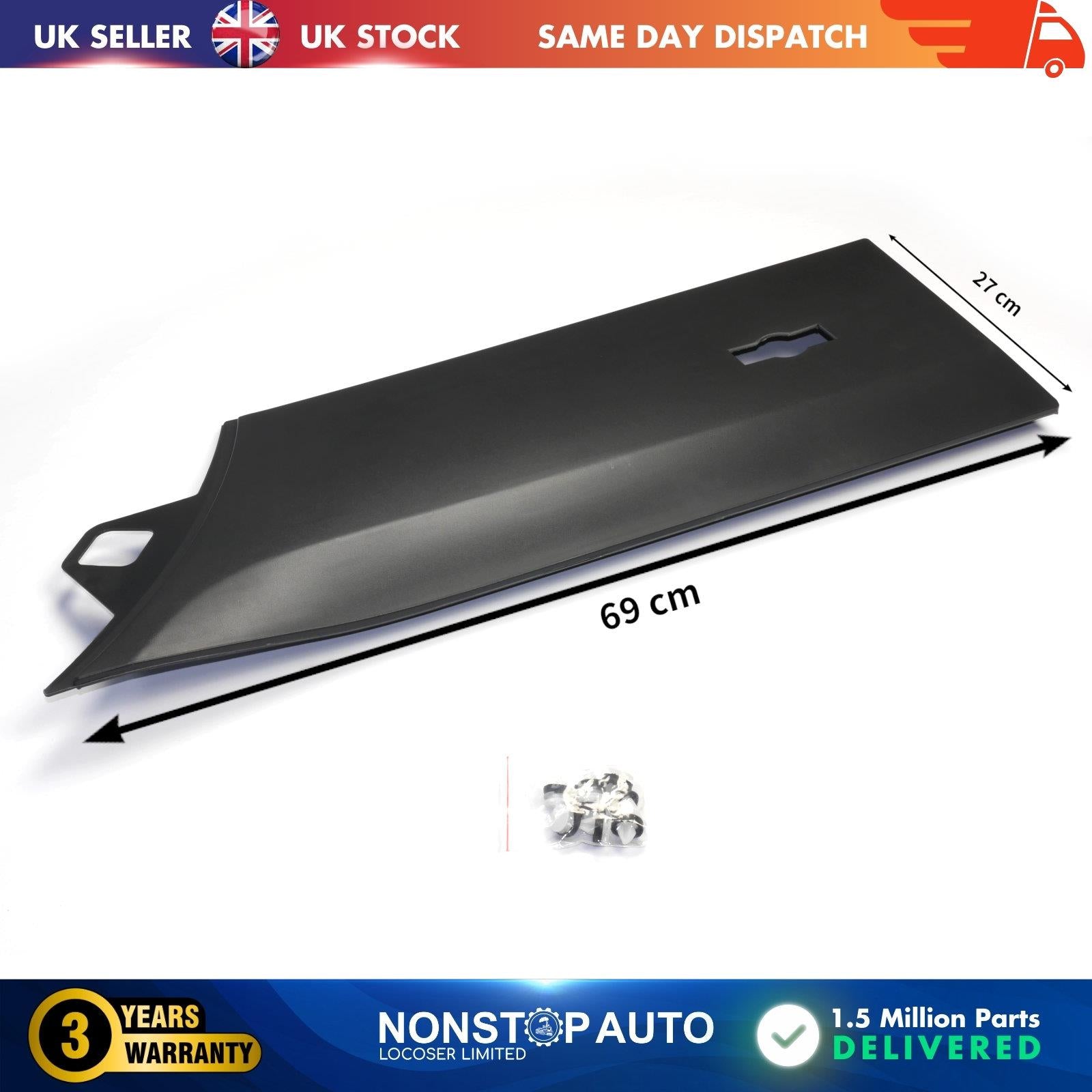 REAR LEFT SIDE BODY MOULDING PANEL TRIM FOR FORD TRANSIT MK8 2014 ON 1854497