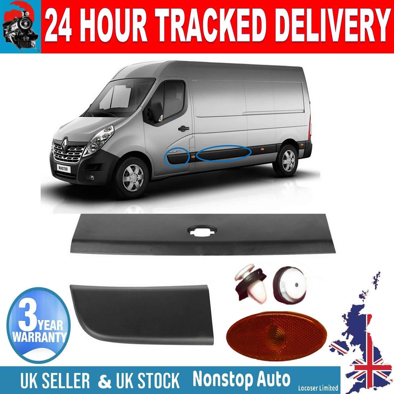 DOOR moulding PANEL STRIP indicator LENS FRONT REAR LEFT SIDE FOR NISSAN NV400