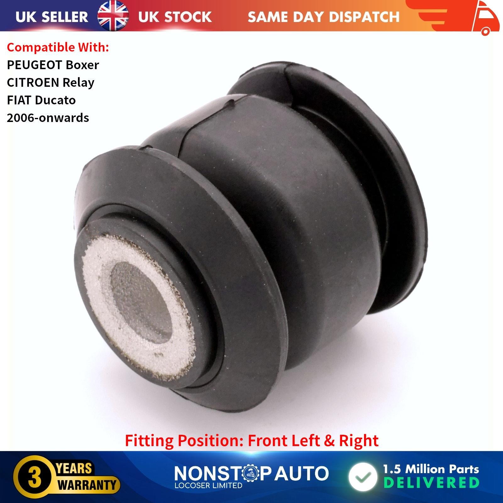 Wishbone Control Trailing Arm Bushing For FIAT Ducato PEUGEOT Boxer CITROEN Relay 2006 on