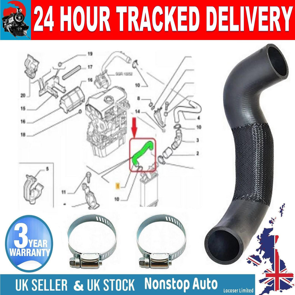 TURBO INTERCOOLER HOSE PIPE FOR FIAT DUCATO 2.3 JTD  1339889080