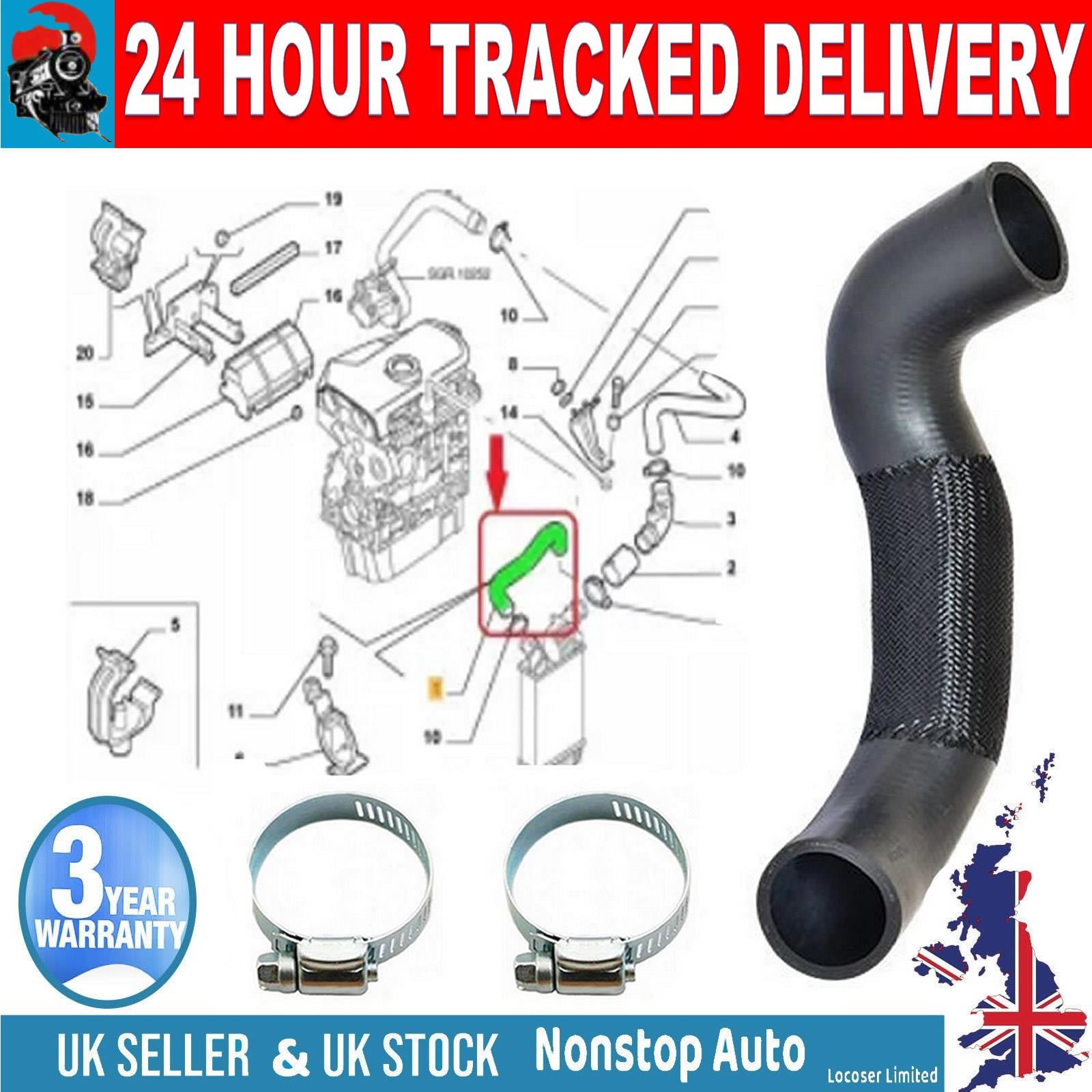 TURBO INTERCOOLER HOSE PIPE FOR FIAT DUCATO 2.3 JTD  1339889080